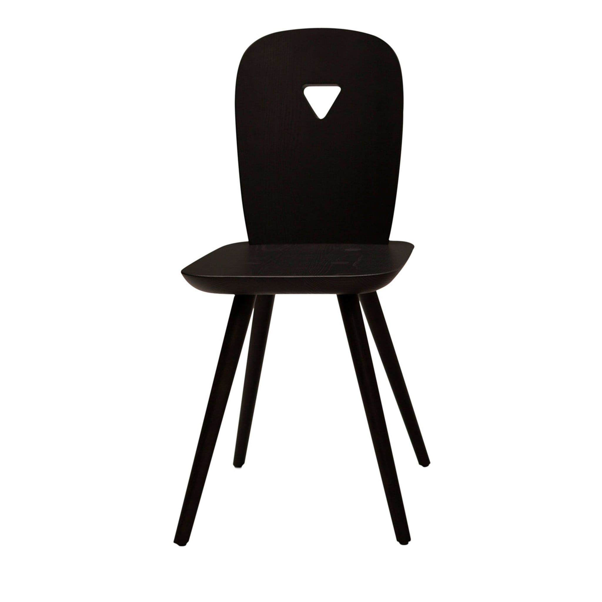 La-Dina Set of 2 Black Chairs by Luca Nichetto - Main view
