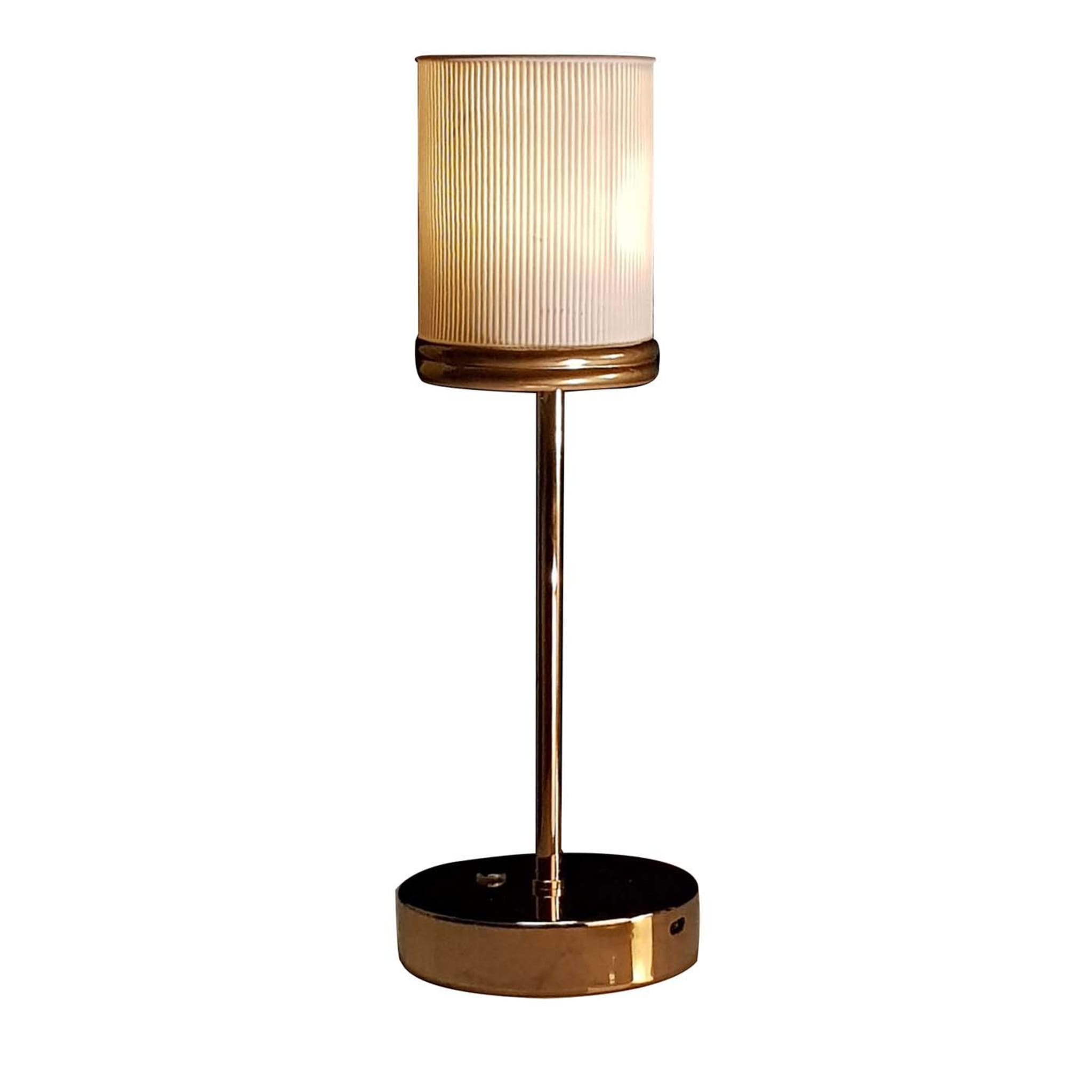 Lámpara de mesa inalámbrica London con luz LED Villari Home Couture