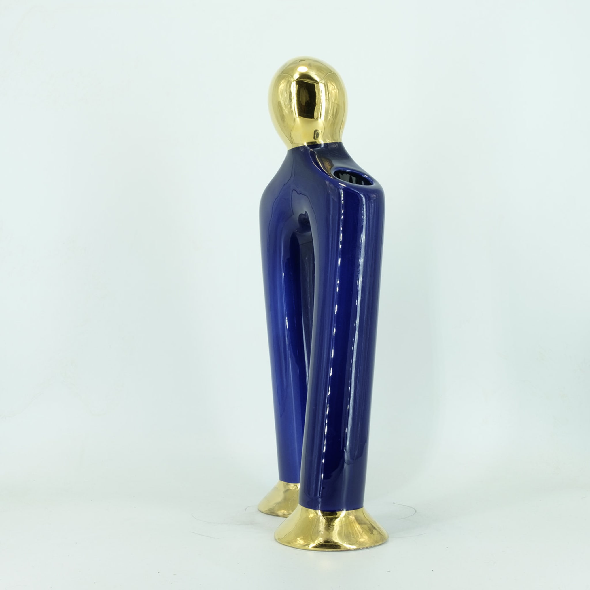Vase bleu et or Mino - Vue alternative 1