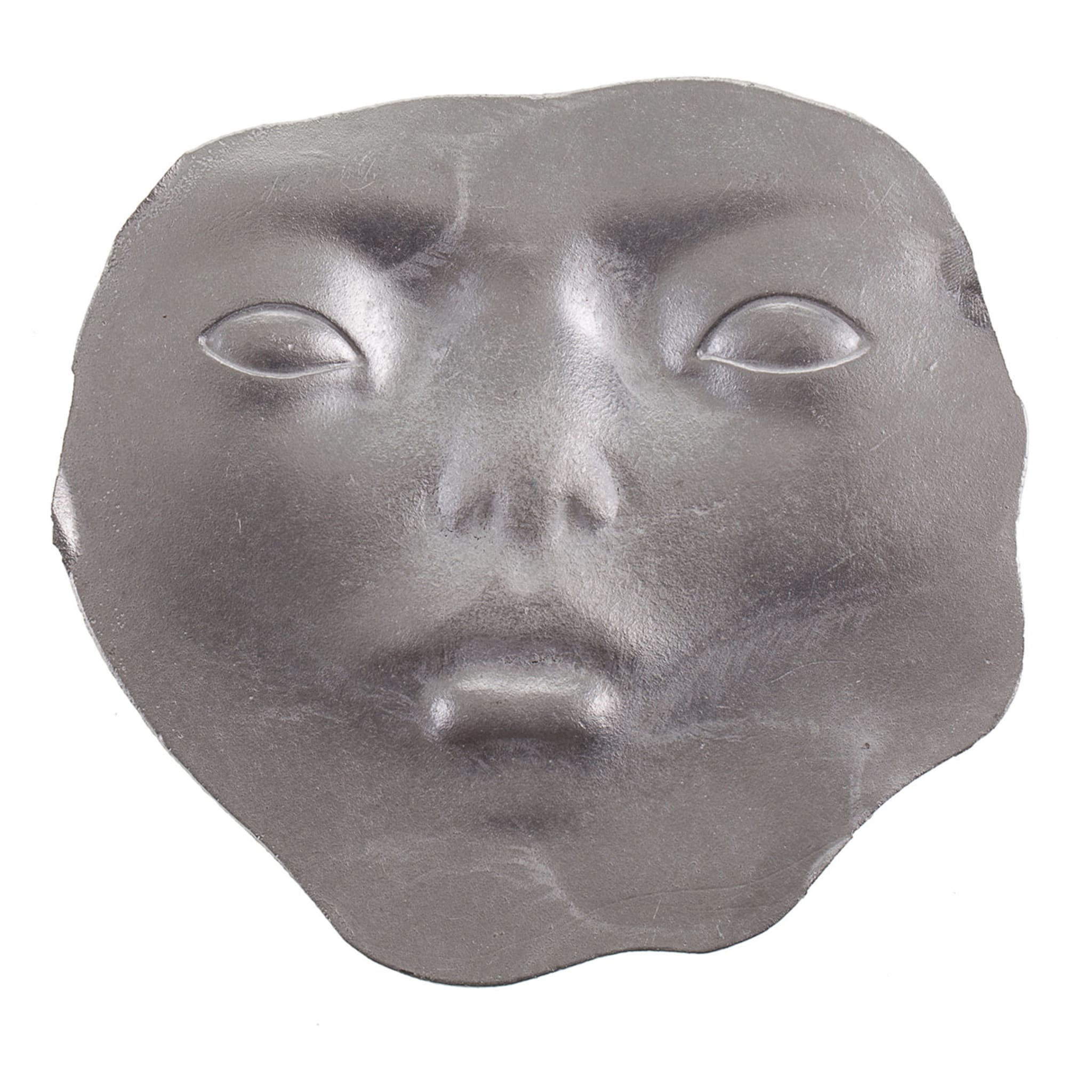 Scultura di frammenti di volto umano - Vista principale