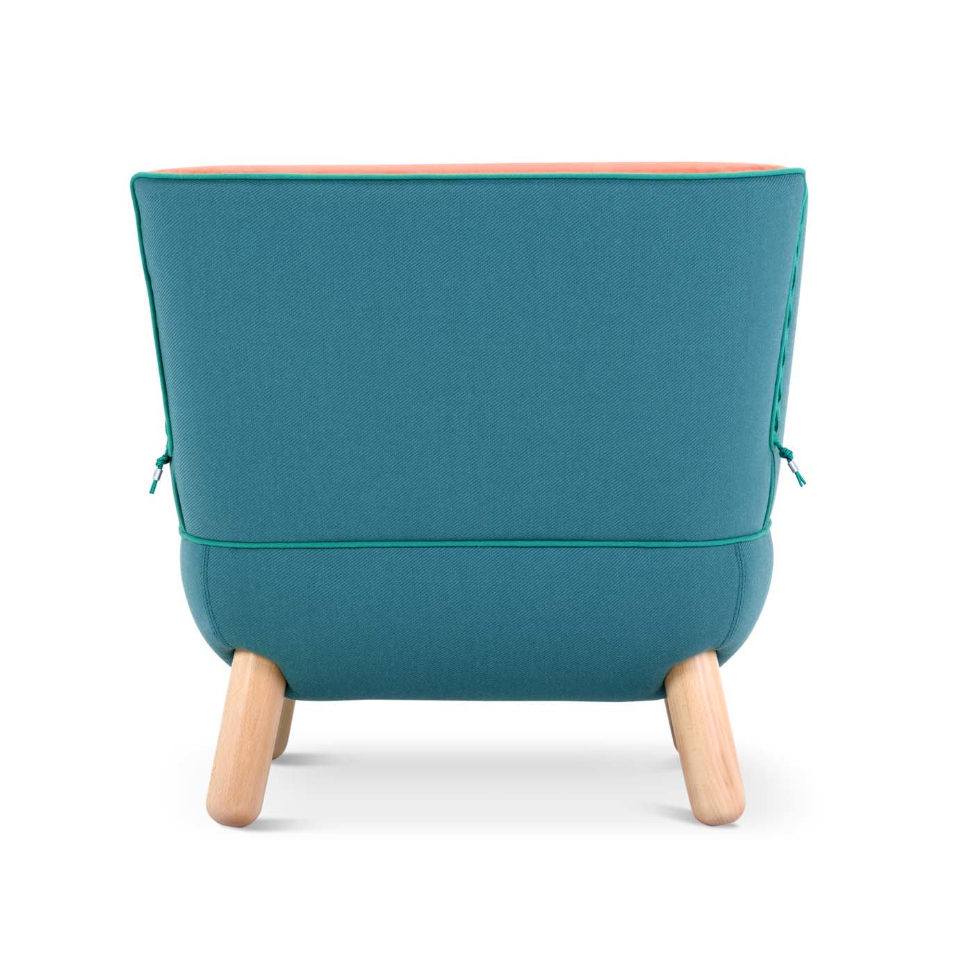Sly Low Armchair with Ropes By Italo Pertichini - Adrenalina