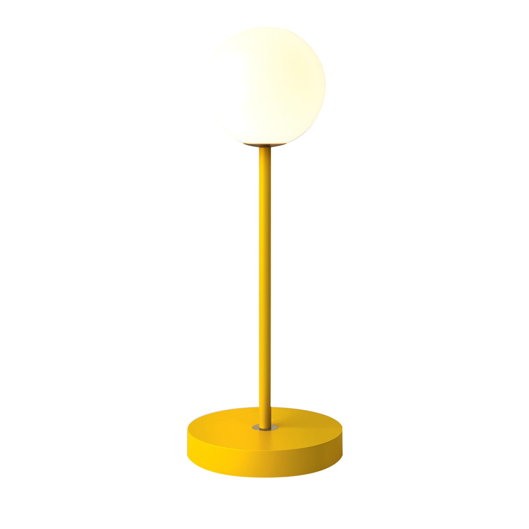 Lampe de table jaune Grace - Vue principale