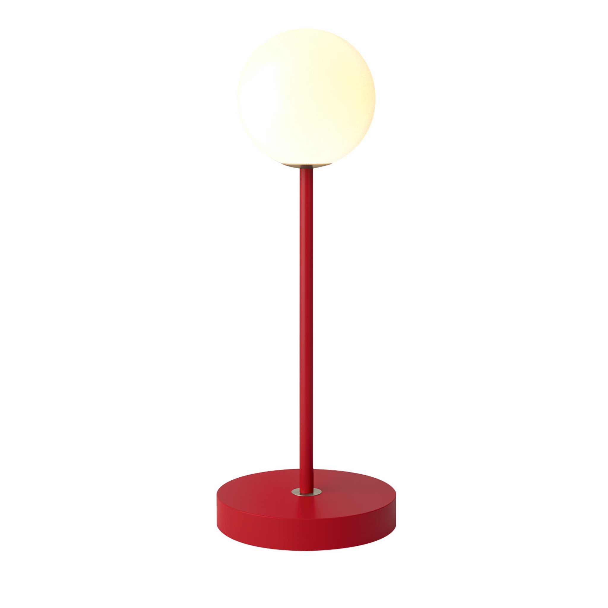Lampe de table rouge Grace - Vue principale