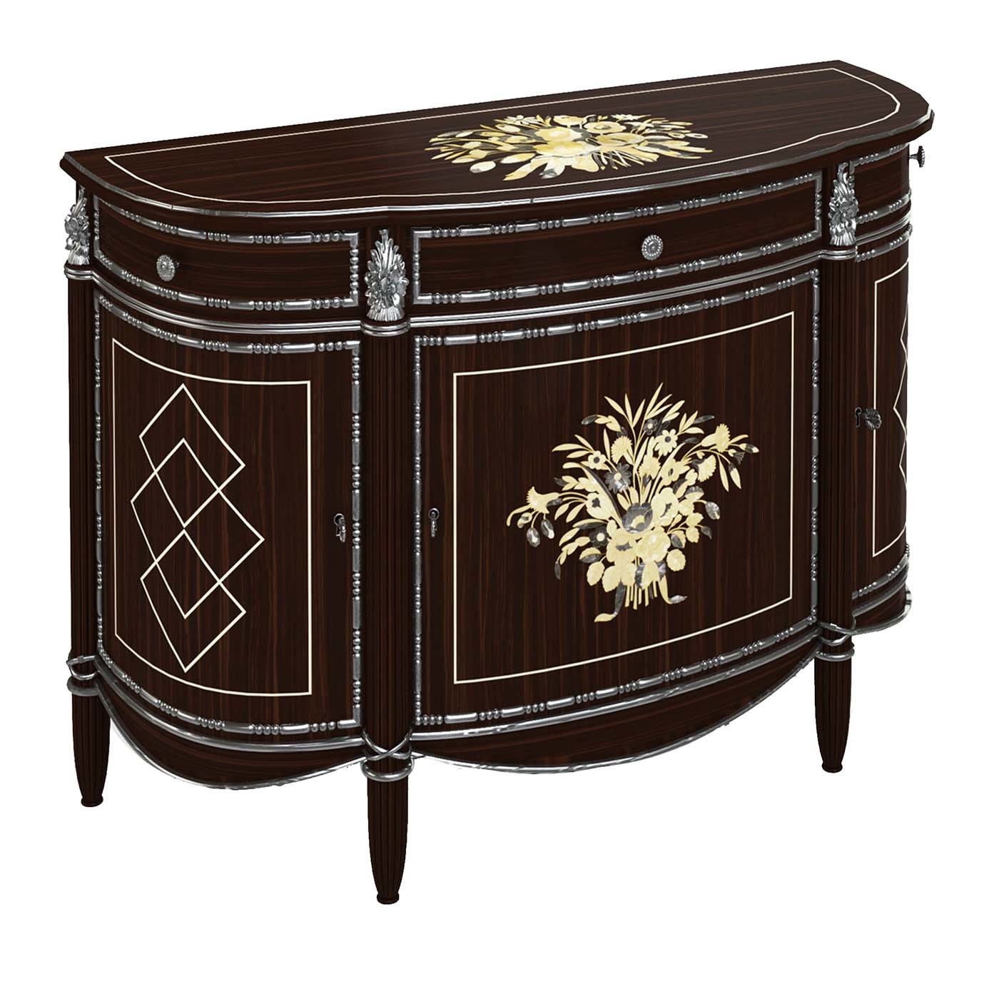 Sideboard in Ebony Wood and Mother-of-pearl - Fratelli Bazzi