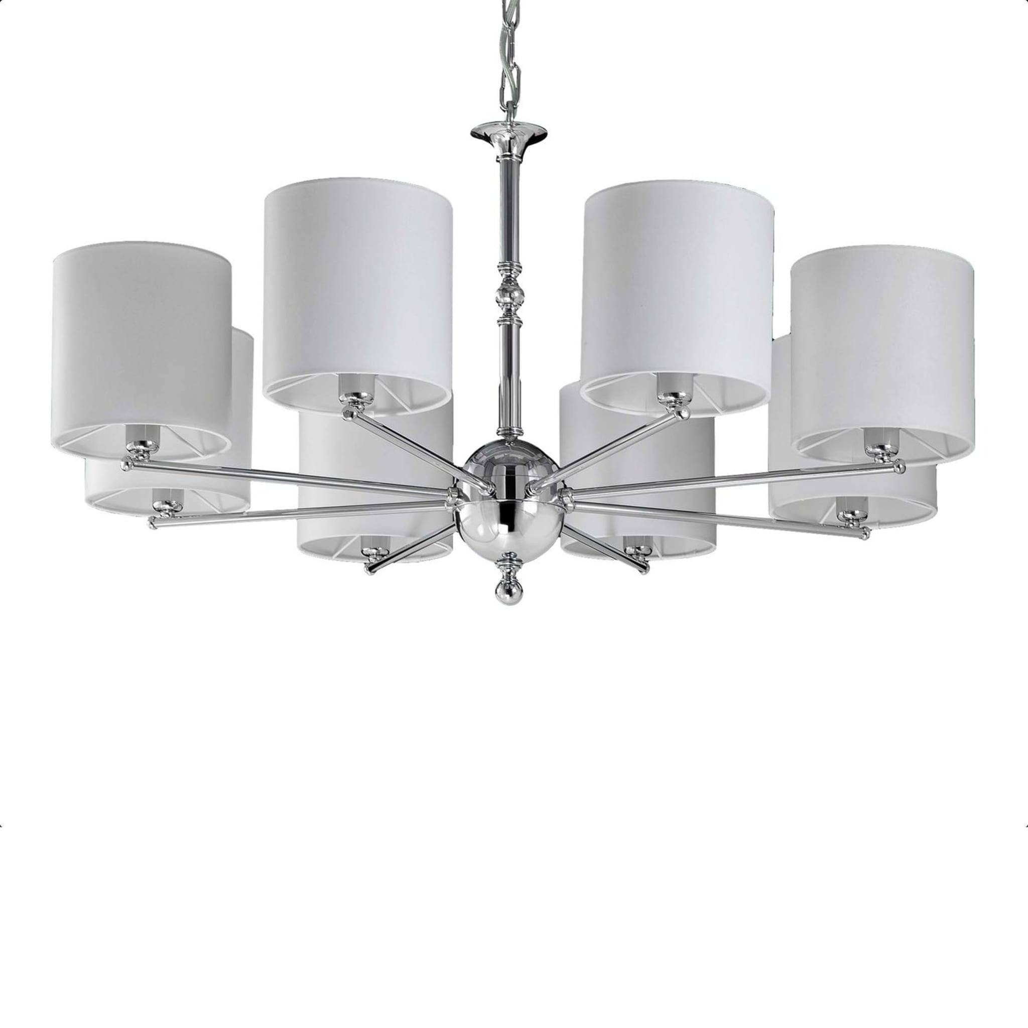 Glamour 8-Light Chandelier - Main view