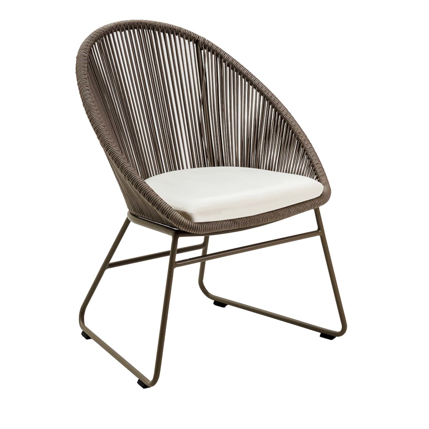 Infinity Gray Chair - Braid Outdoor