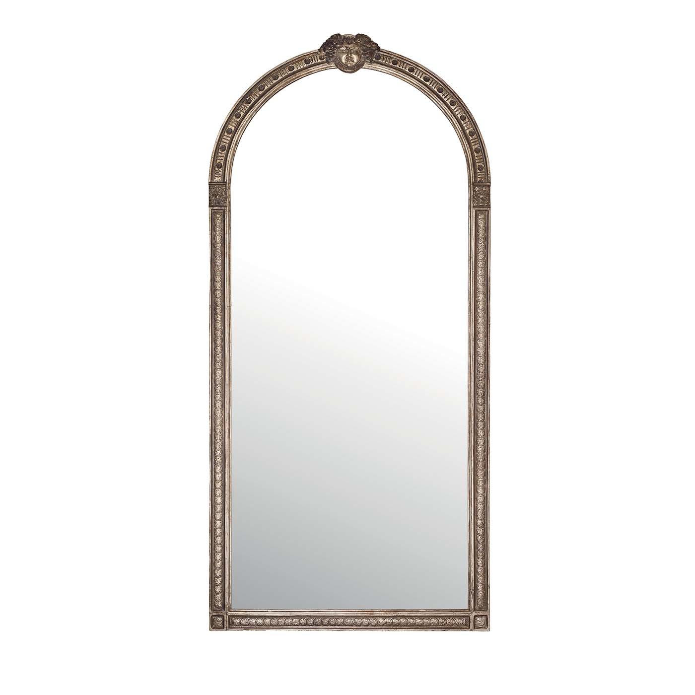 Archway Wall Mirror in Lime Wood - La Casa Grifoni