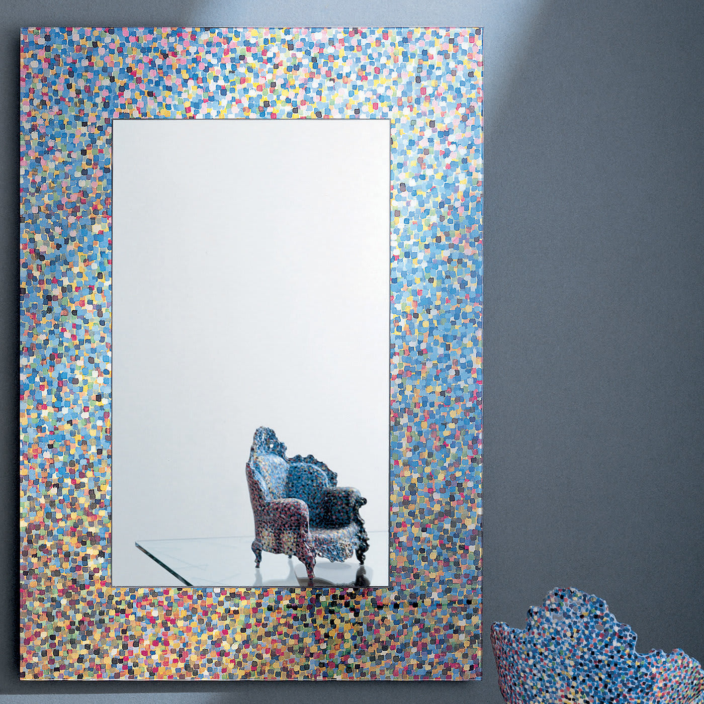 Specchio di Proust Mirror by Alessandro Mendini - Glas Italia