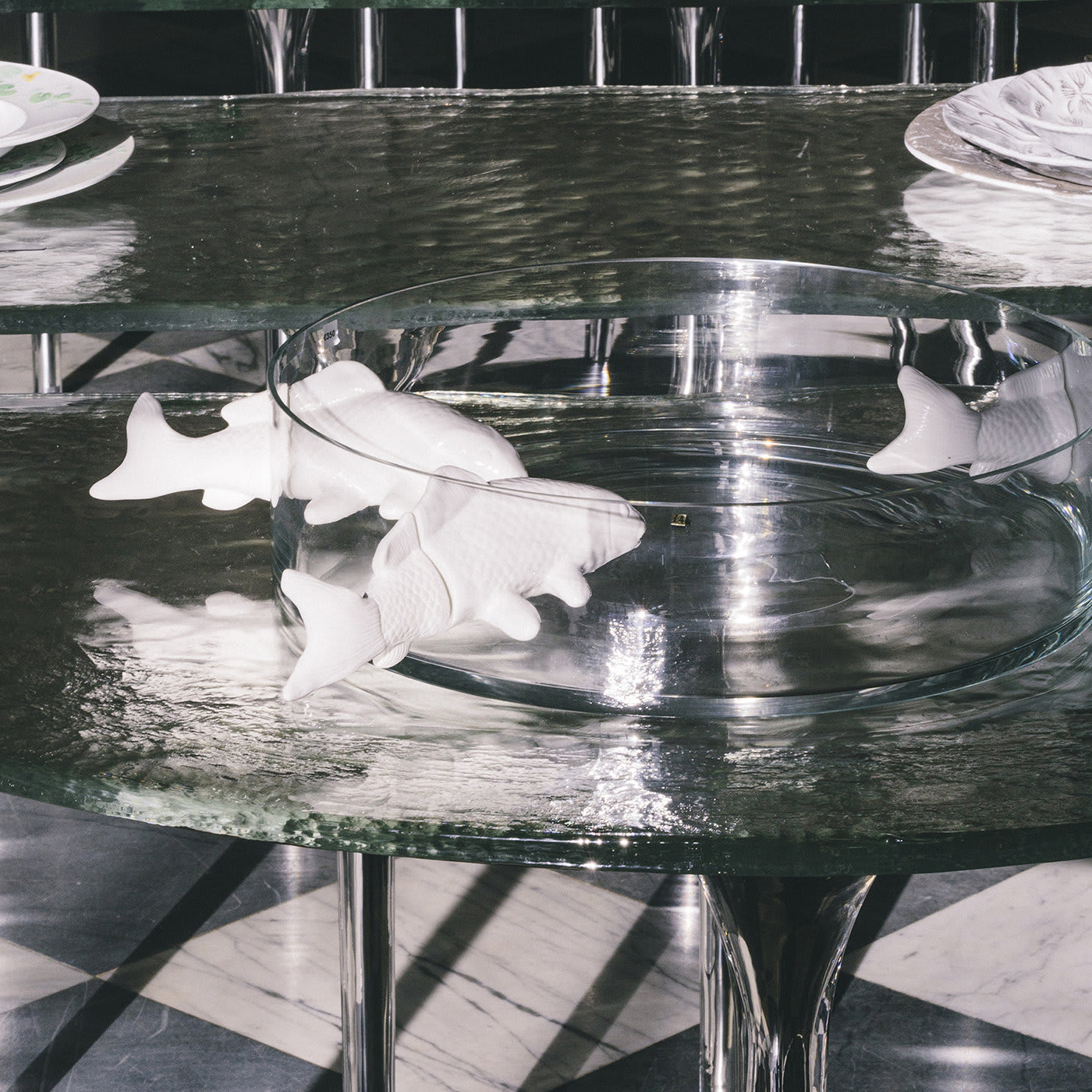 Specchio di Venere Low Coffee Table by Massimiliano Locatelli-CLS Architetti - Glas Italia
