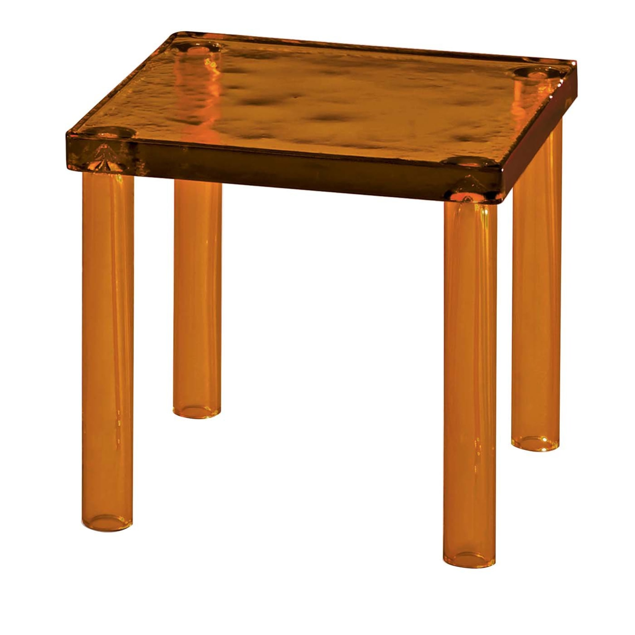 Table d'appoint basse en ambre par Ronan &amp; Erwan Bouroullec - Vue principale