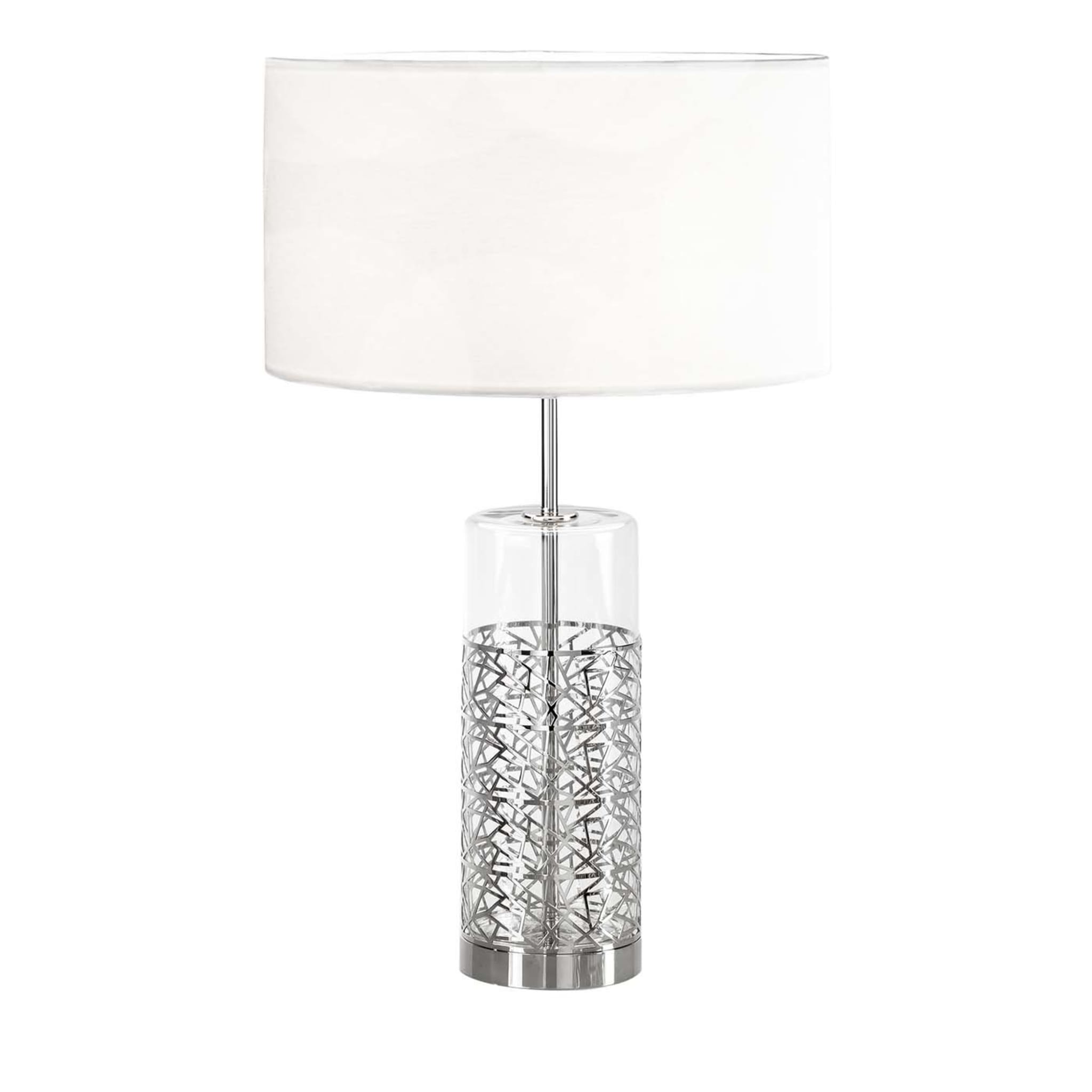 New York Silver Table Lamp - Main view