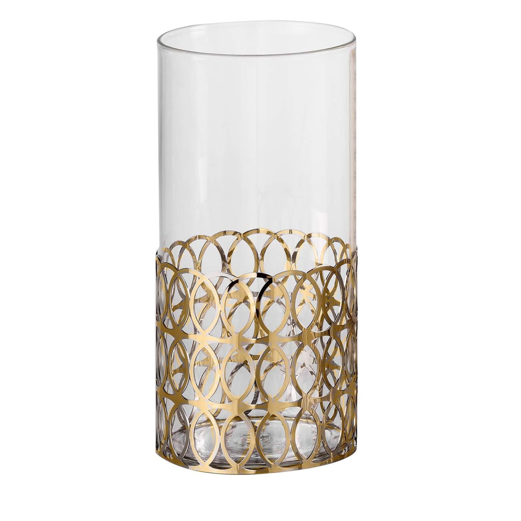 Goldene New Yorker Vase - Hauptansicht