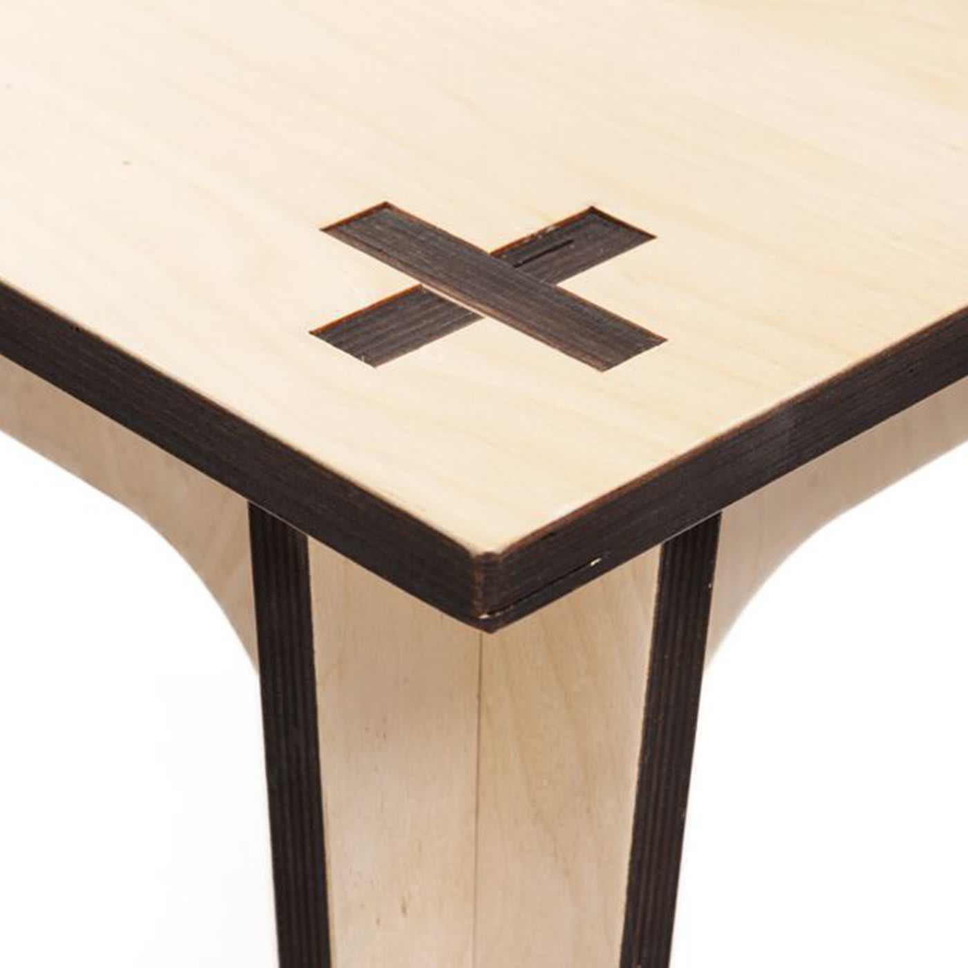 Cross Tall Square Side Table - Mario Pagliaro