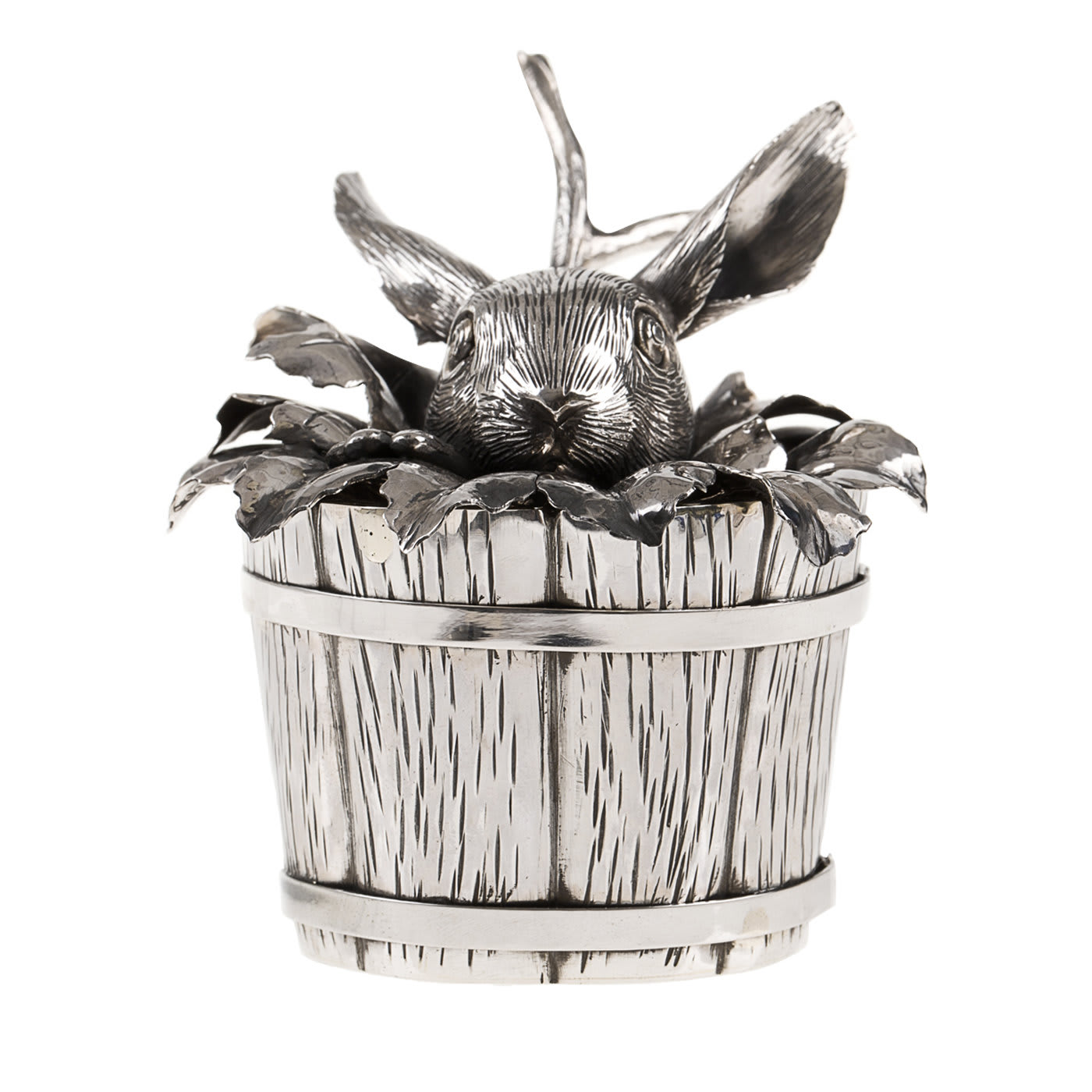 Bunny Sterling Silver Sugar Container - Fratelli Lisi
