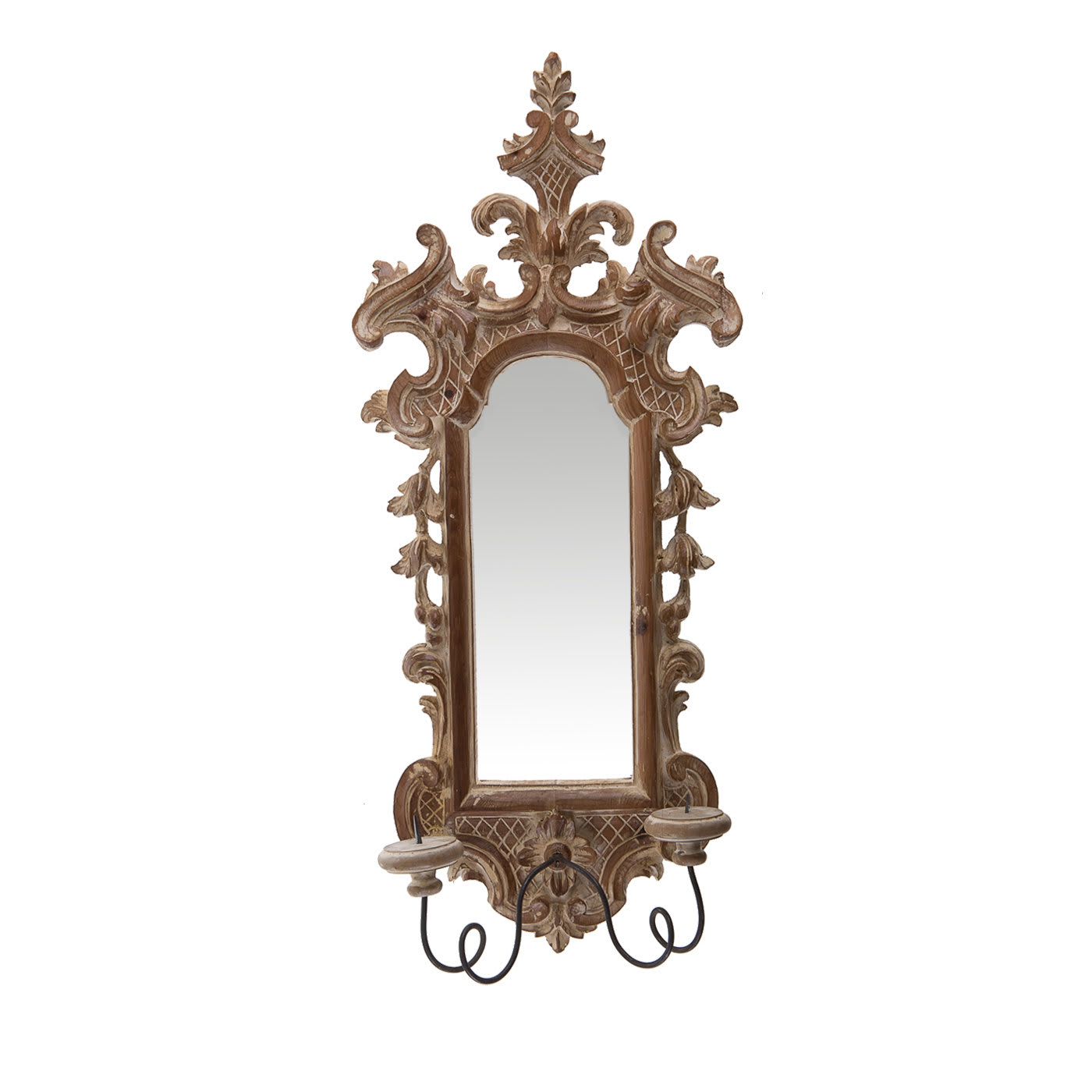 Louis XIV Hand Carved Mirror - Daniele Nencioni