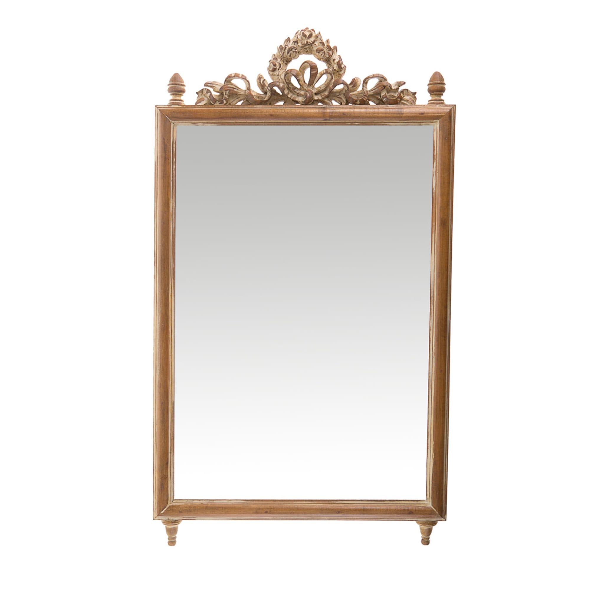 Louis XVI Carved Wood Mirror - Main view