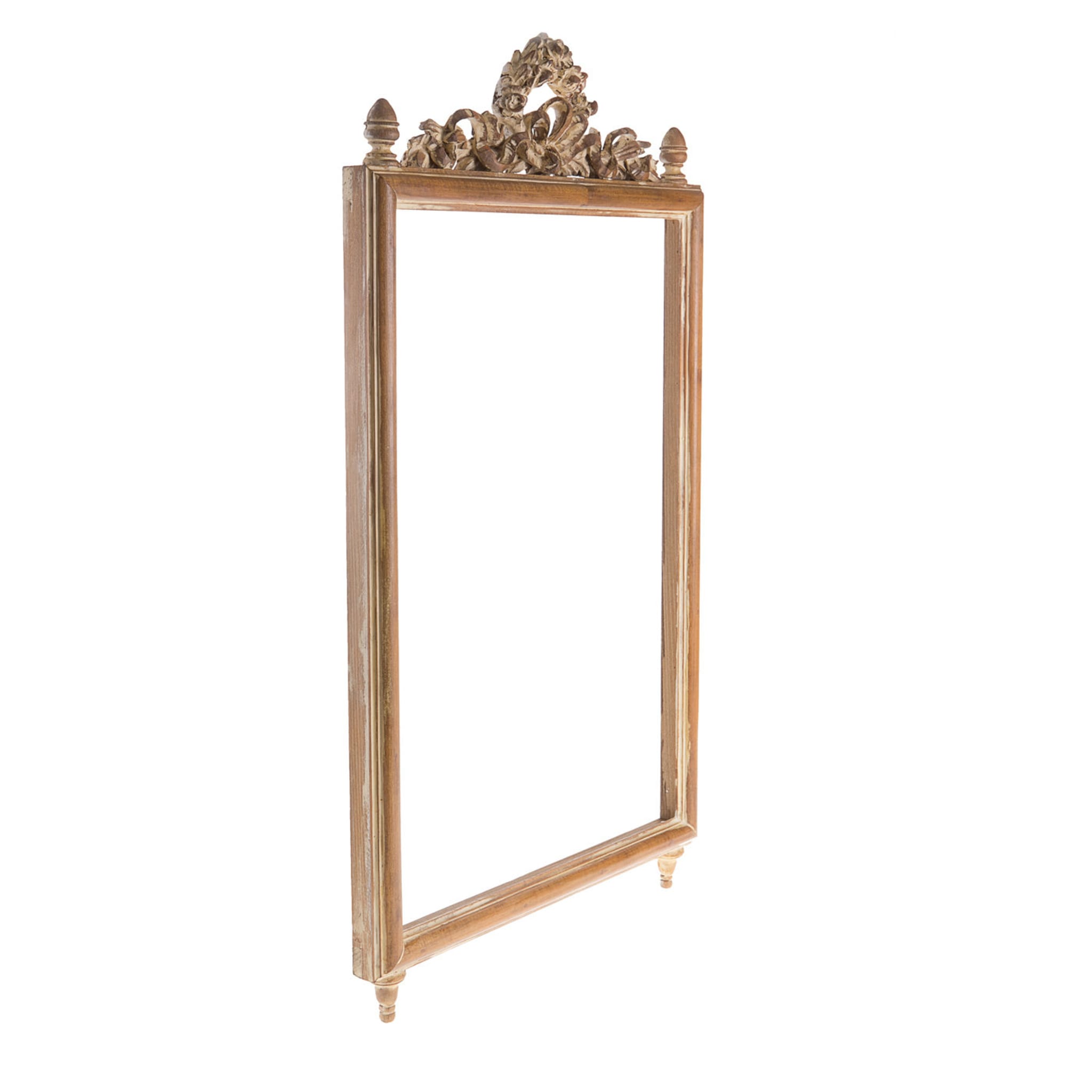 Louis XVI Carved Wood Mirror - Alternative view 3