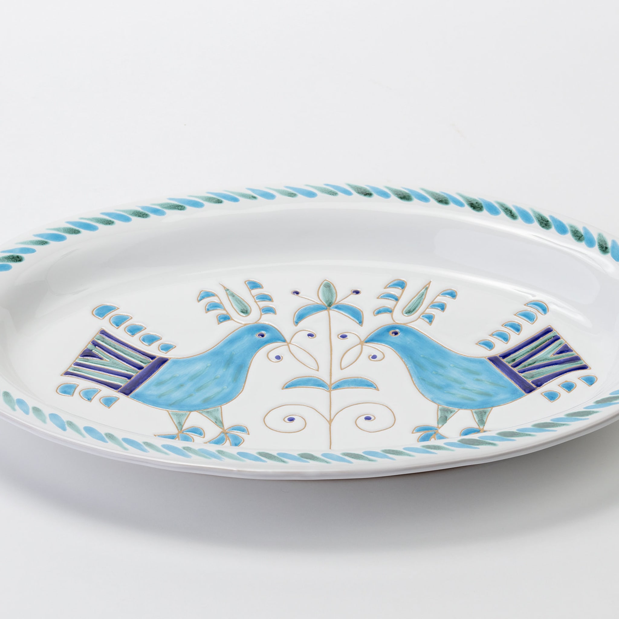 Le Pavoncelle Oval Tray - Alternative view 2