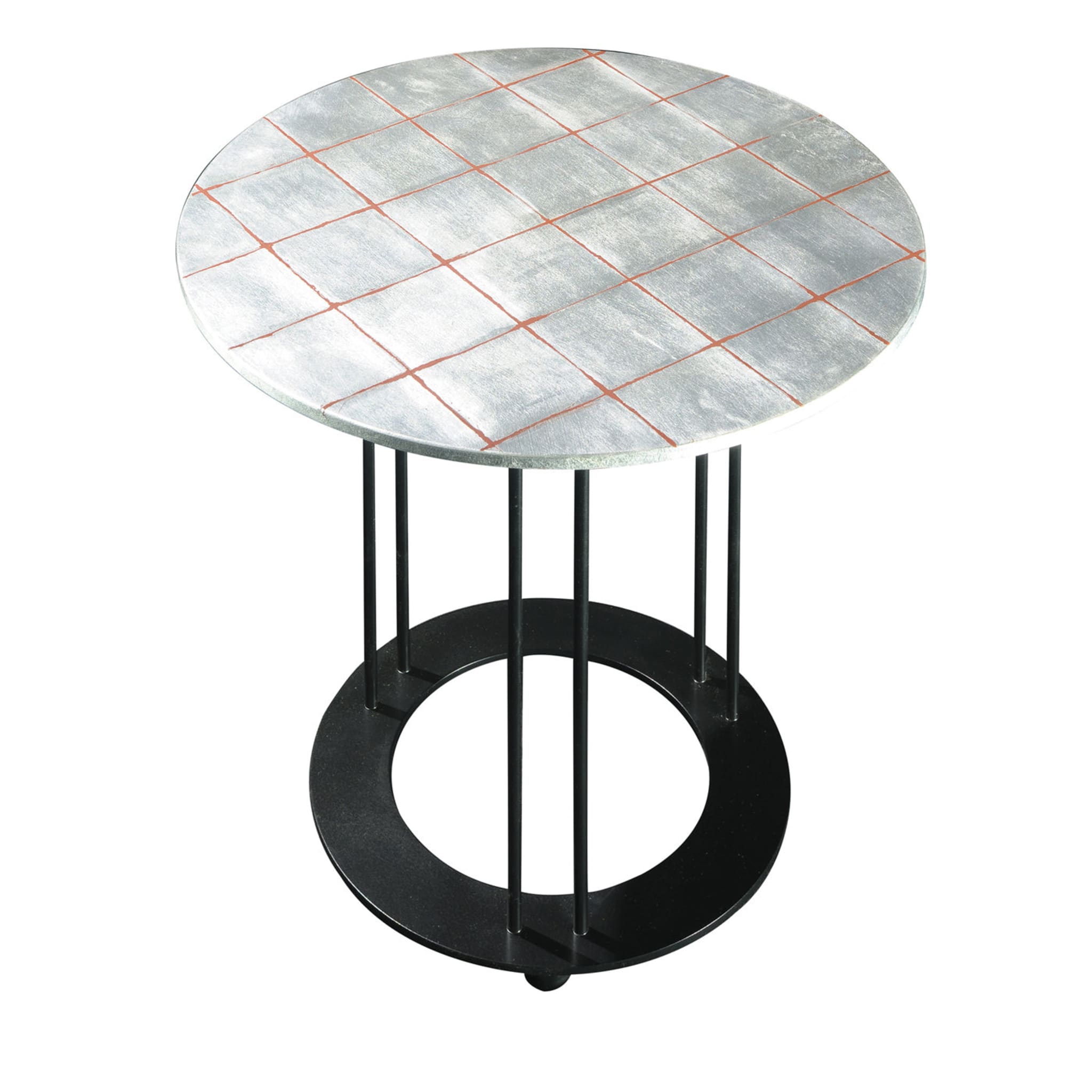 Aureola Silver Side Table - Main view