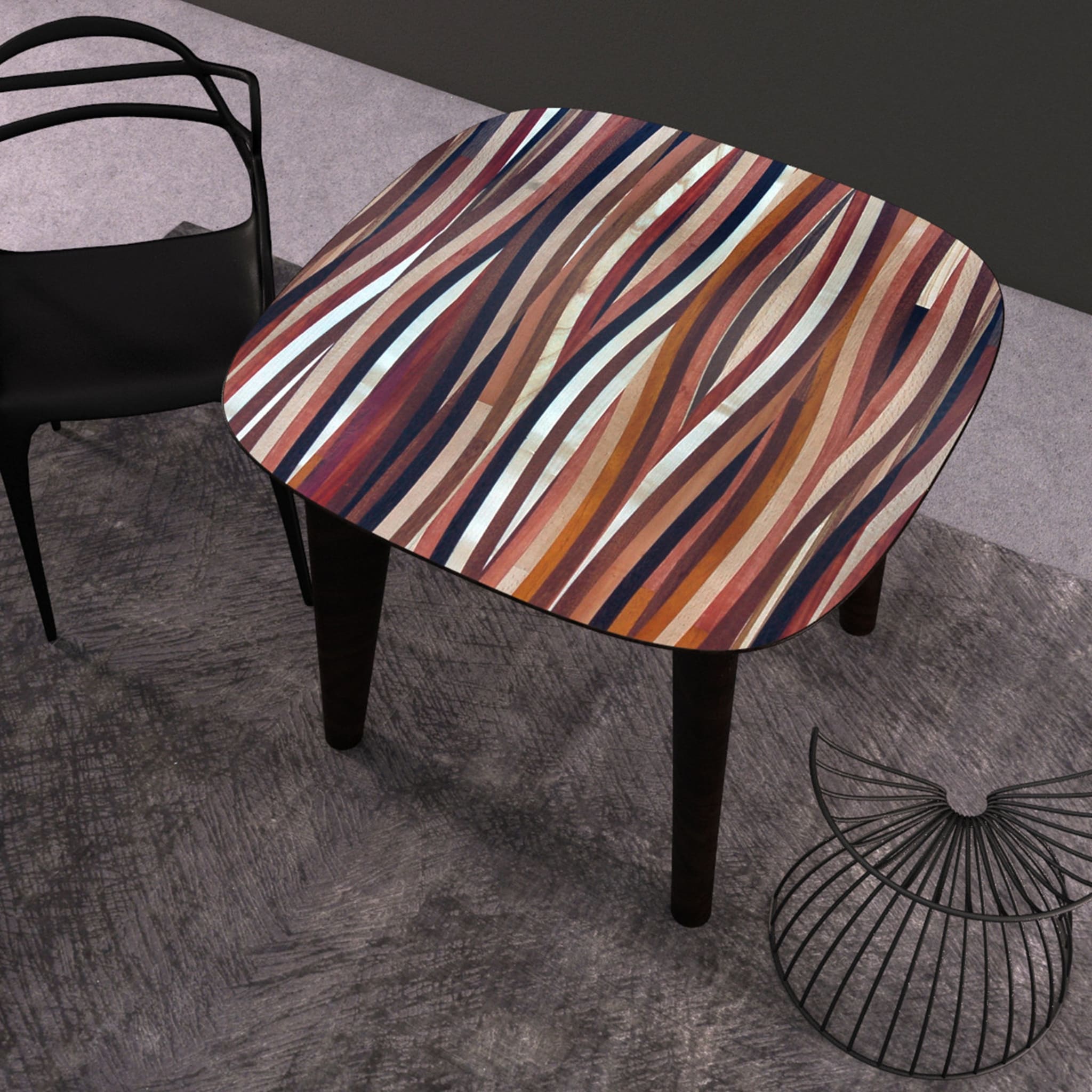 Multiessenza Square Bistro Table by Gabriele E. M. D'Angelo - Alternative view 3