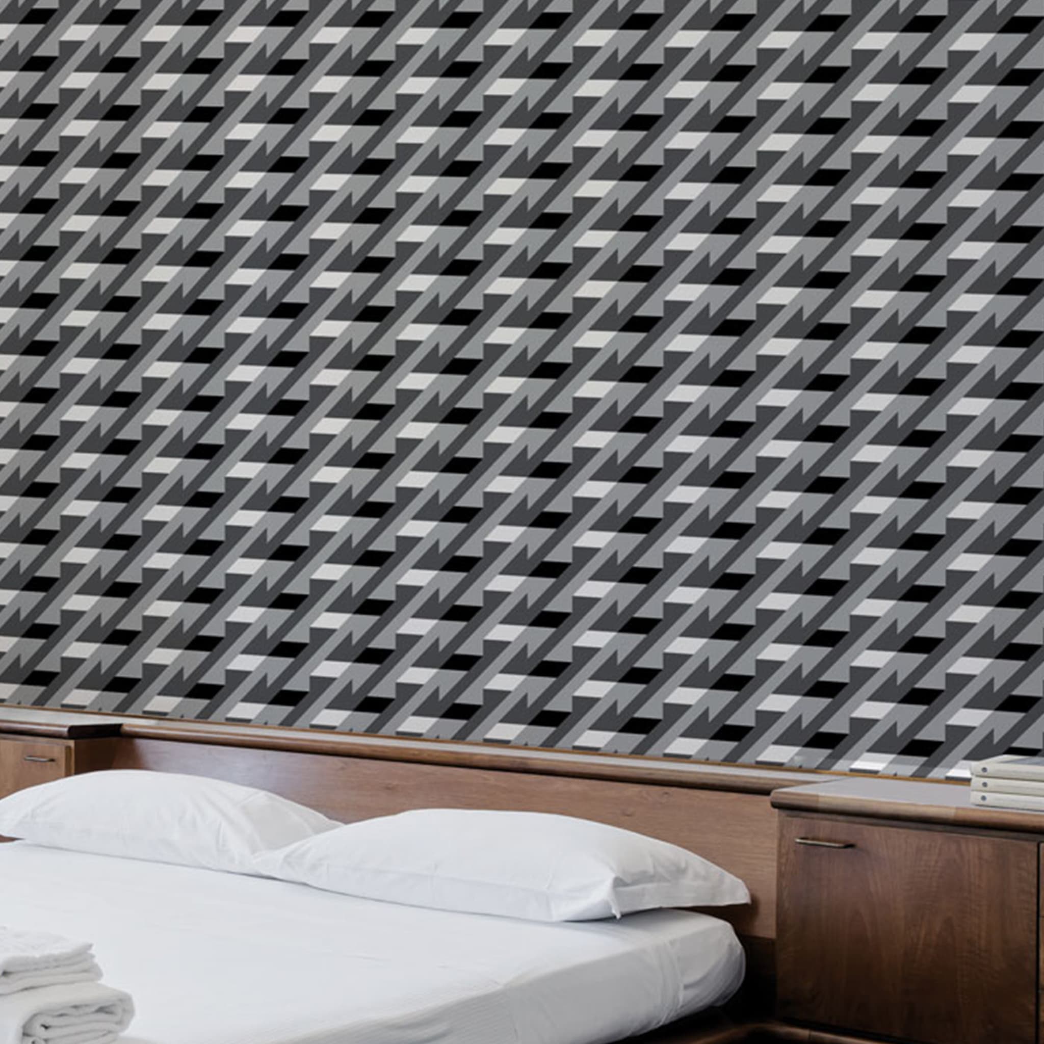 Futuristi Gray Wallpaper by Pierre Gonalons - Alternative view 1