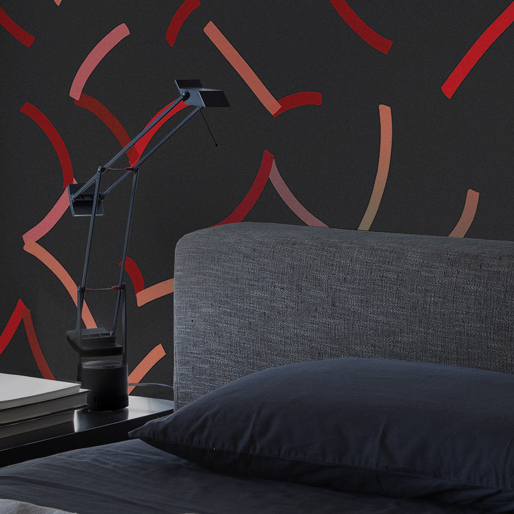 Learning To Weave Dark Wallpaper by Studio Amour - Alternative view 2