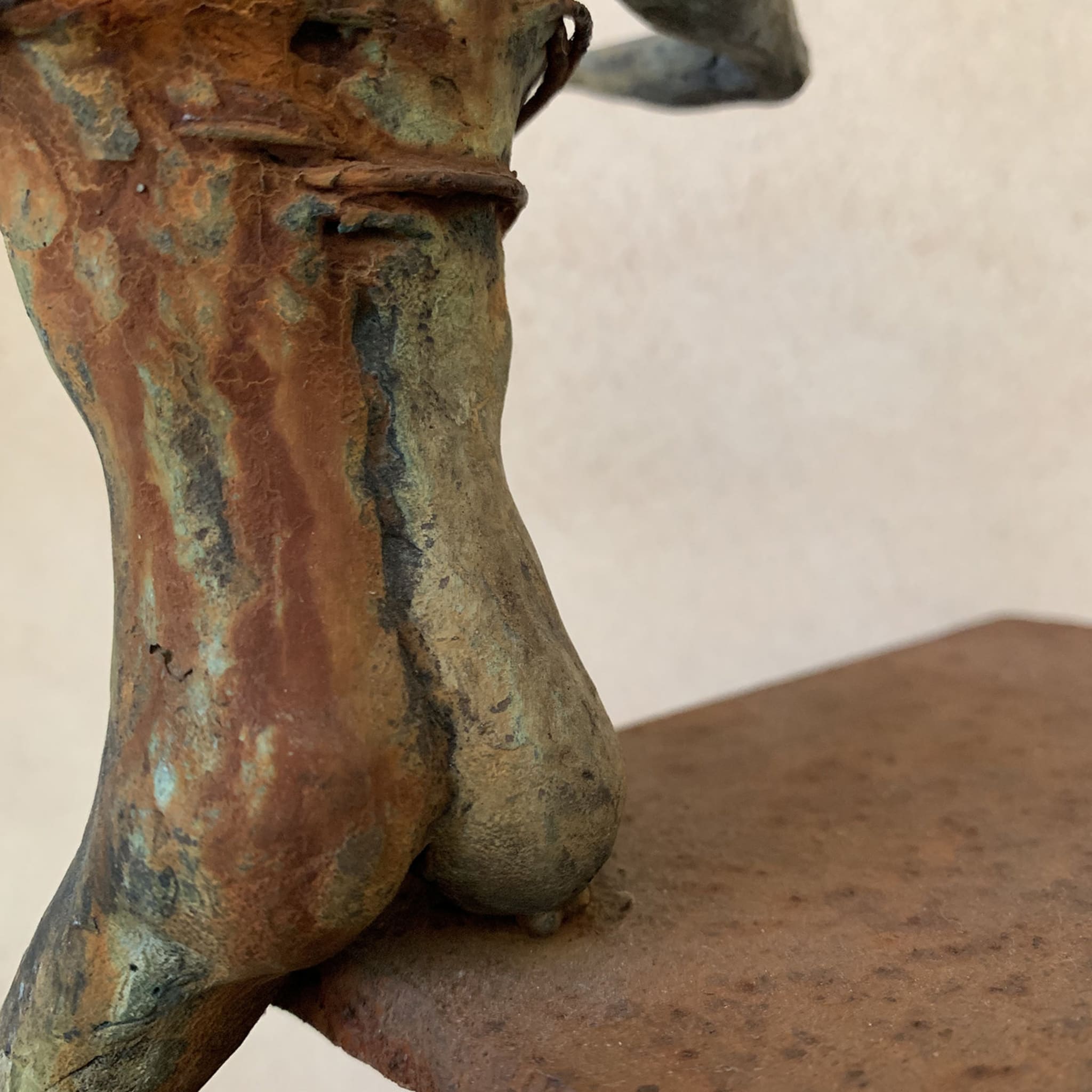 Attesa Bronze Sculpture - Alternative view 5
