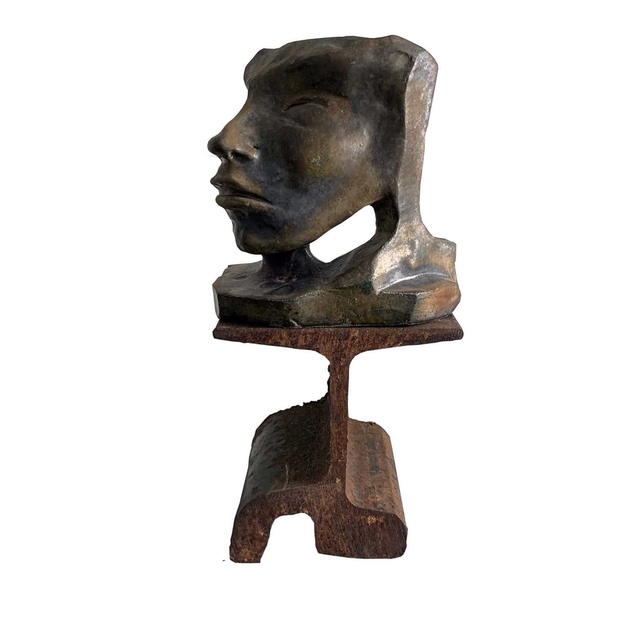 Inka-Ton-Skulptur - Hauptansicht