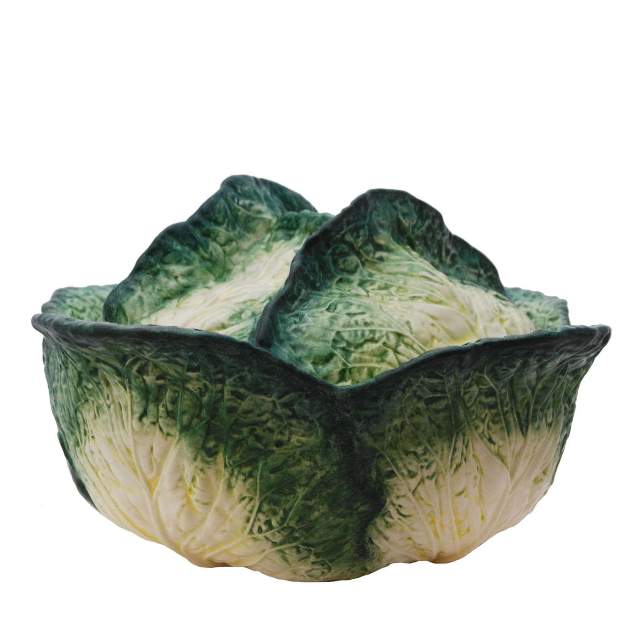 Large Cabbage Ceramic Tureen - Main view