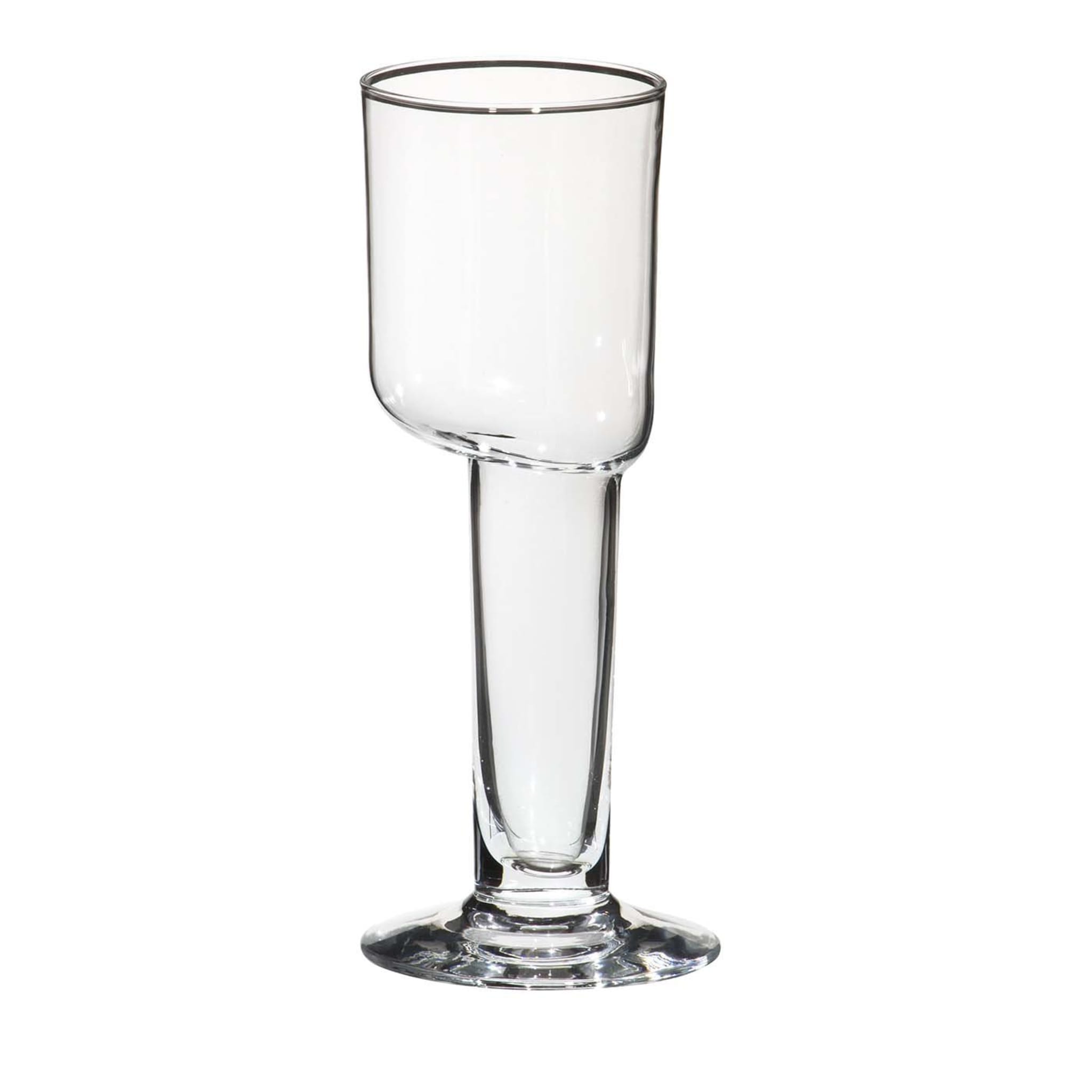 Asymmetrisches Weinglas - Hauptansicht