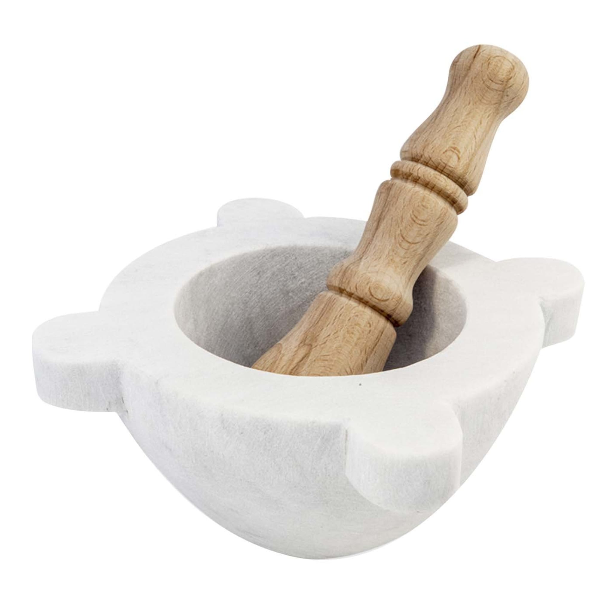 Marble Mortar with Wooden Pestle - Main view