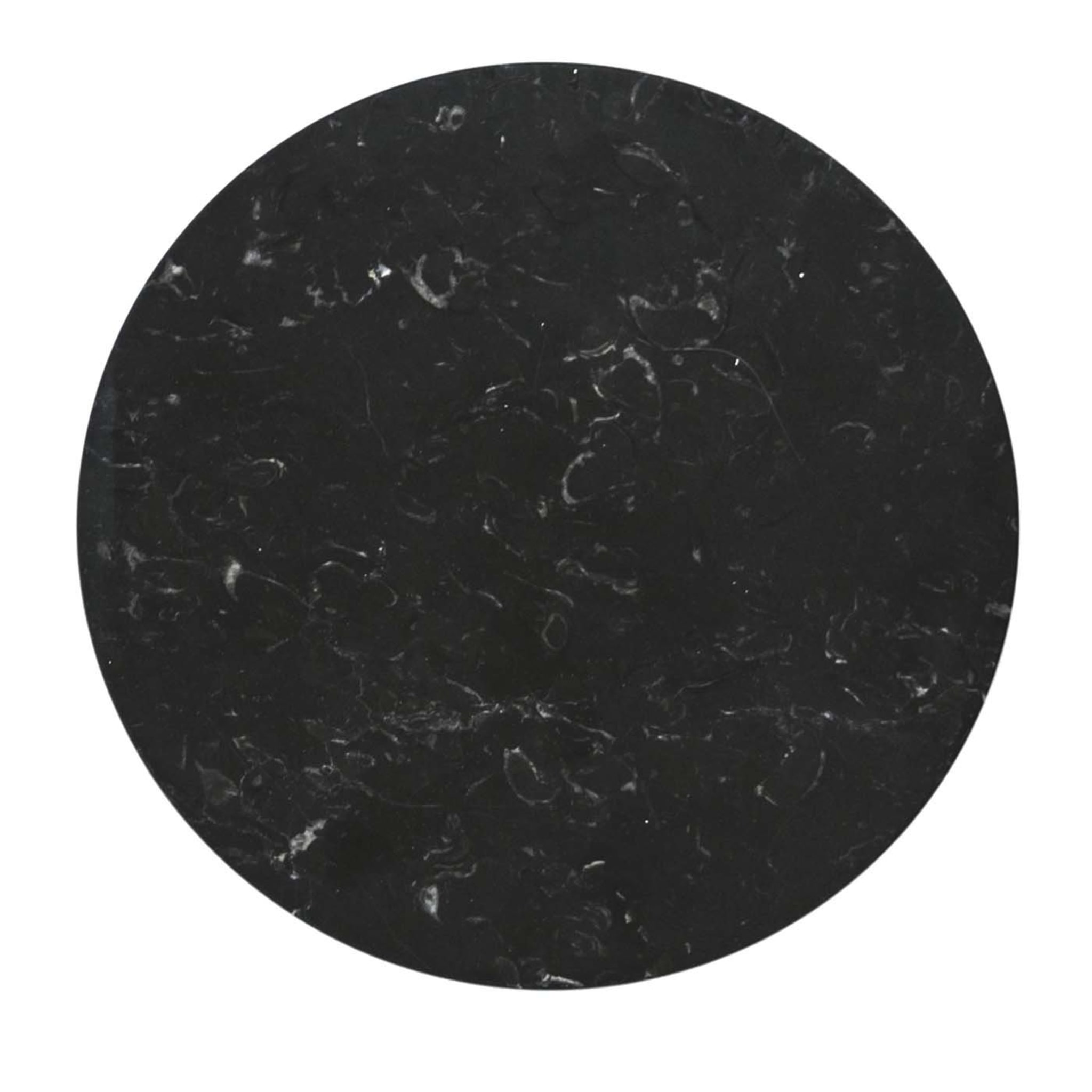 Plateau à fromage en marbre noir  - Vue principale