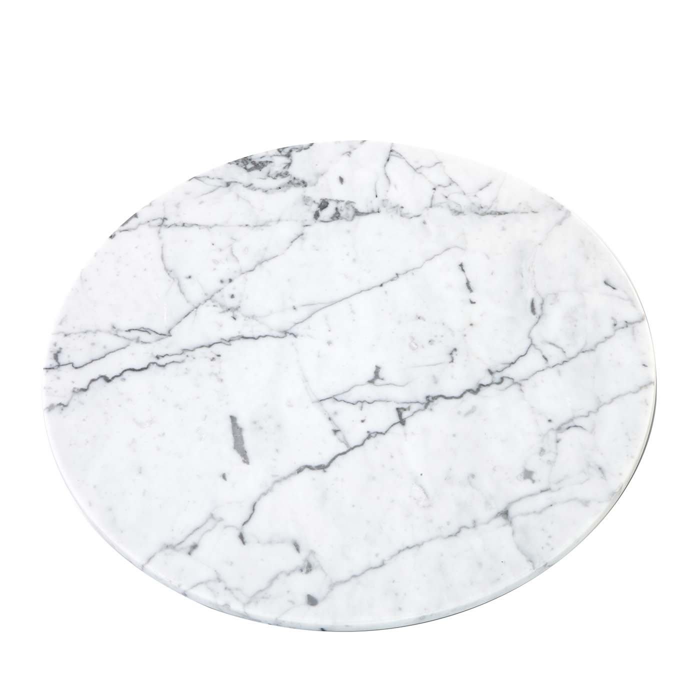 White Marble Cheese Plate - FiammettaV Home Collection