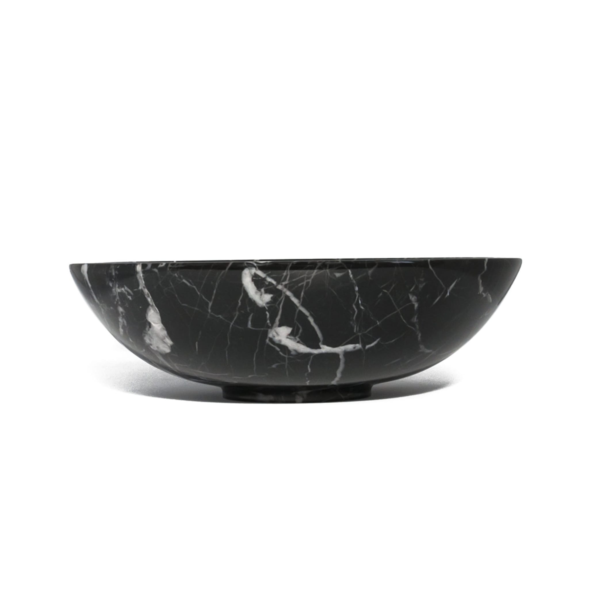 Small Black Marble Fruit Bowl - Alternative view 2