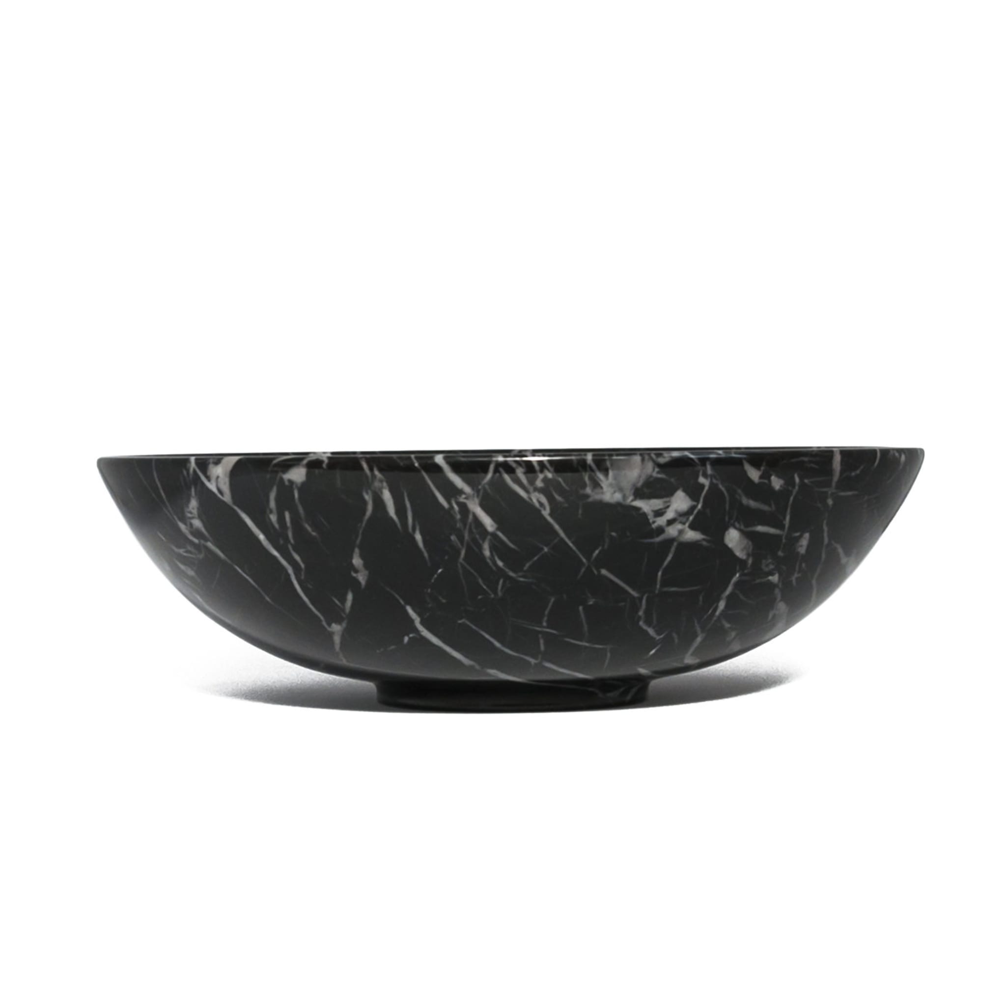 Small Black Marble Fruit Bowl - Alternative view 3