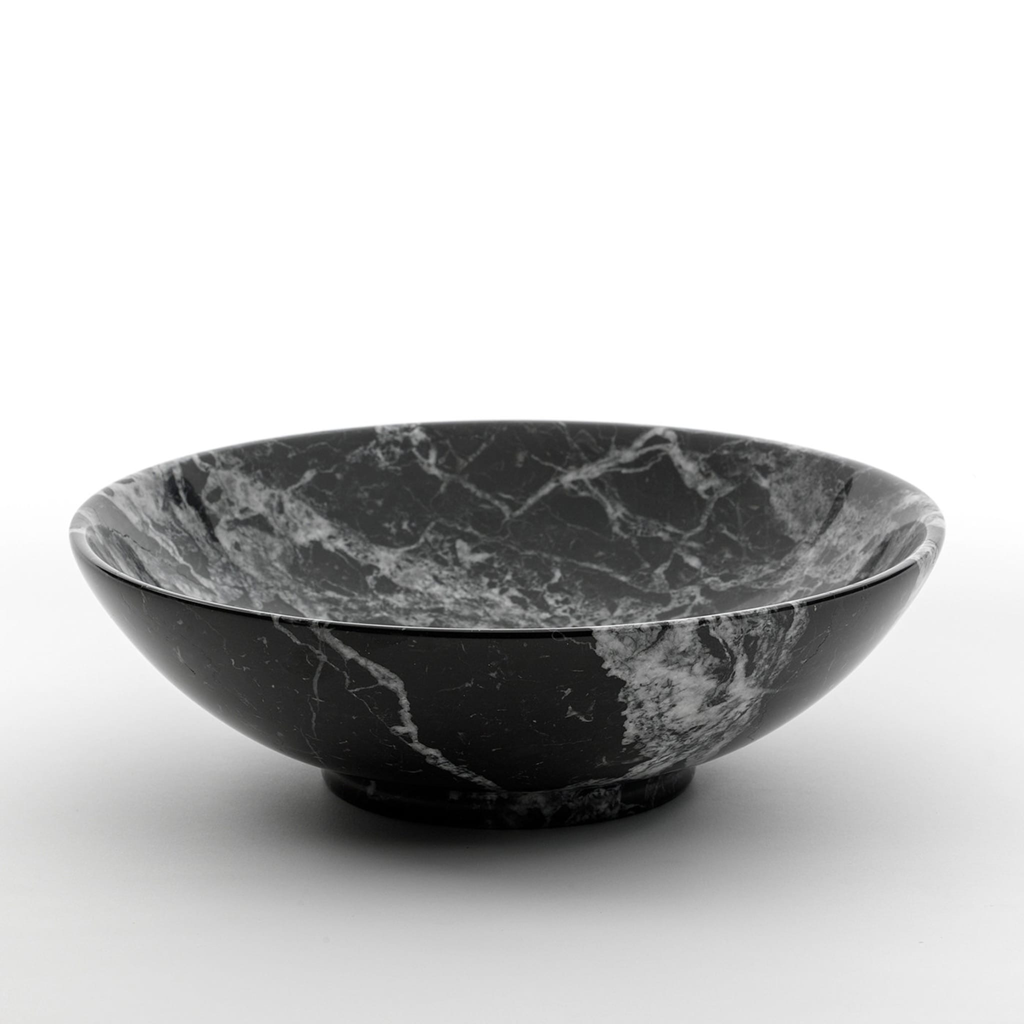 Small Black Marble Fruit Bowl - Alternative view 4