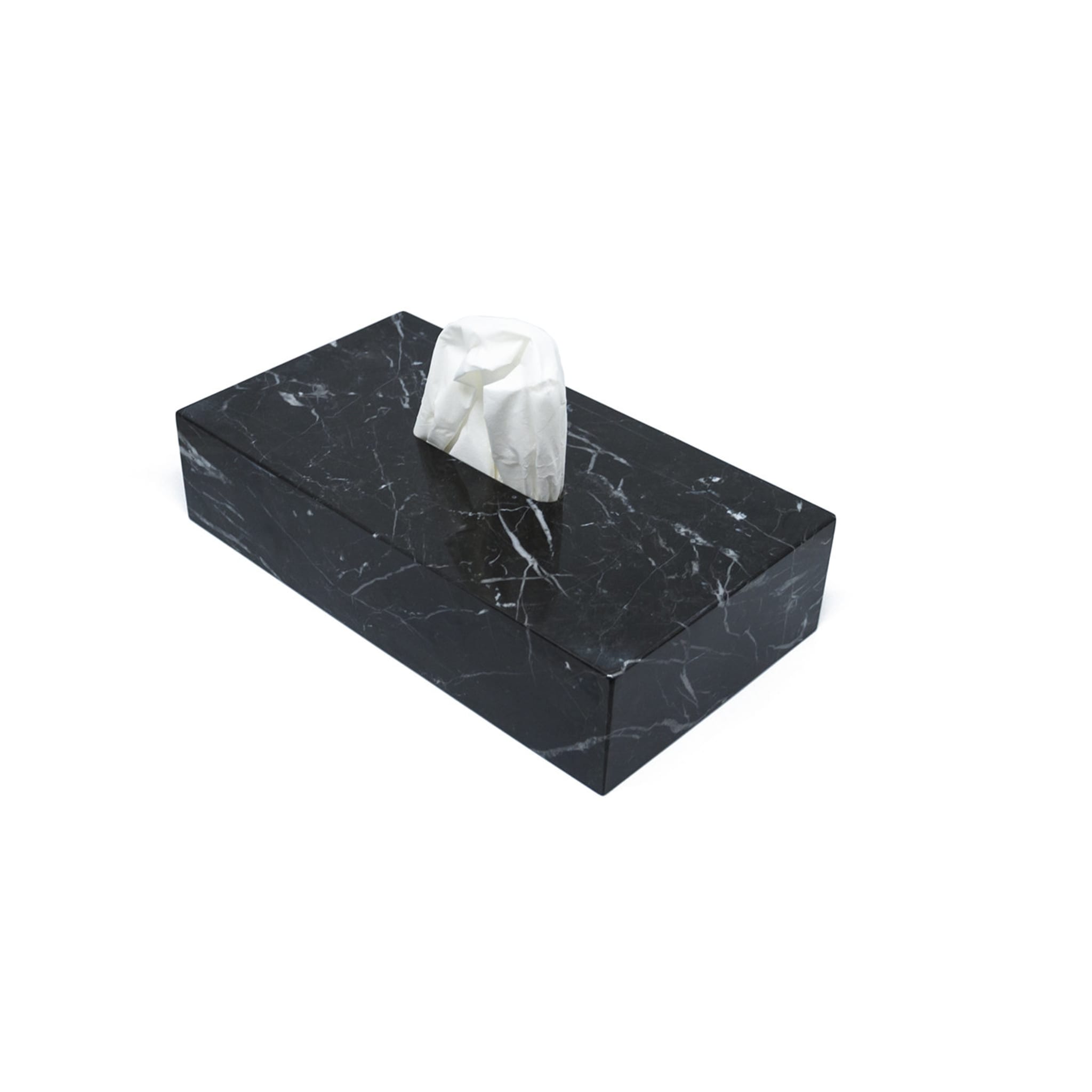 Black Marble Tissue Box - Alternative view 3