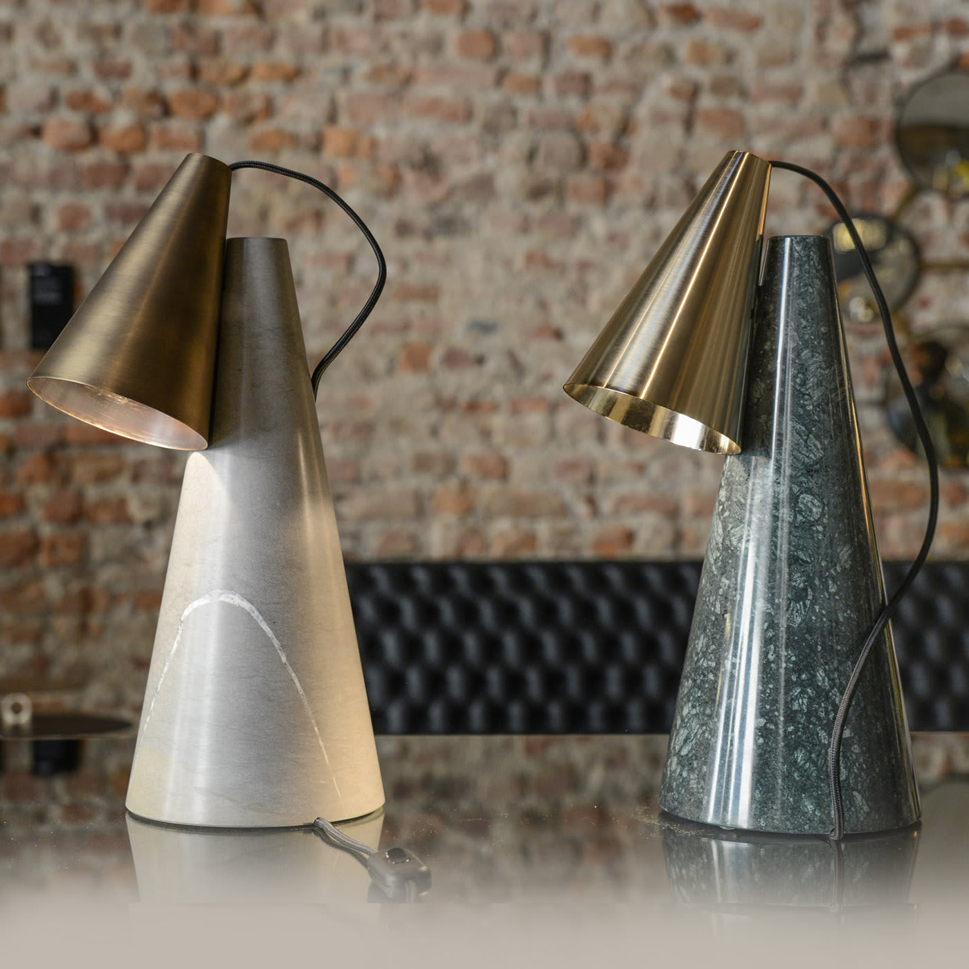 Ed038 Marble Table Lamp - Edizioni Design