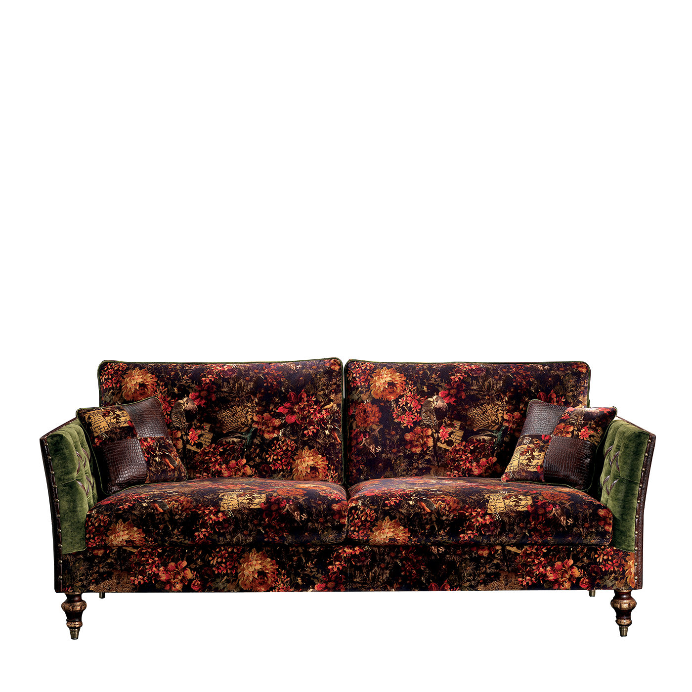 Carnaby Green Sofa - Bedding Atelier