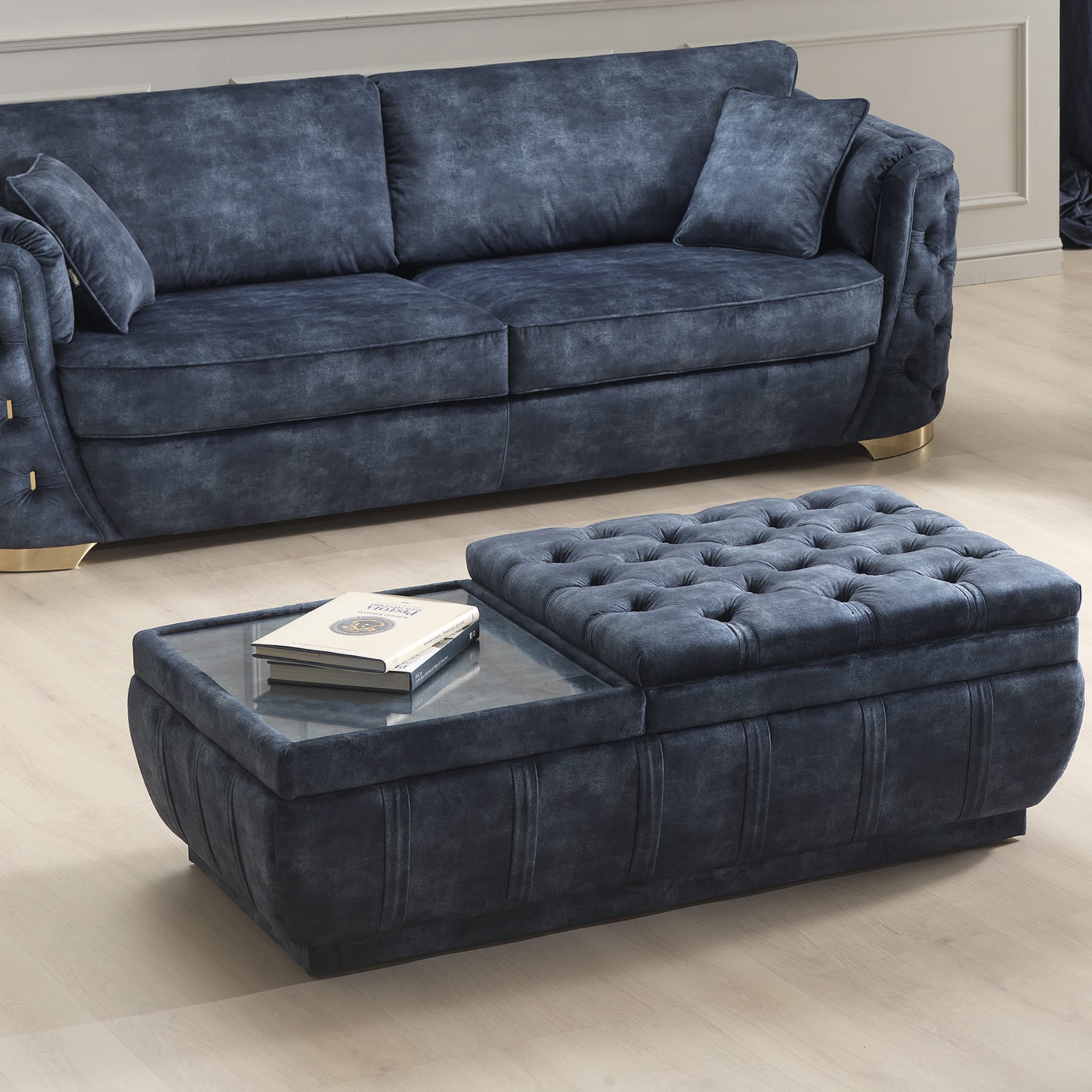 Starlight Plus Pouf with Coffee Table - Alternative view 1