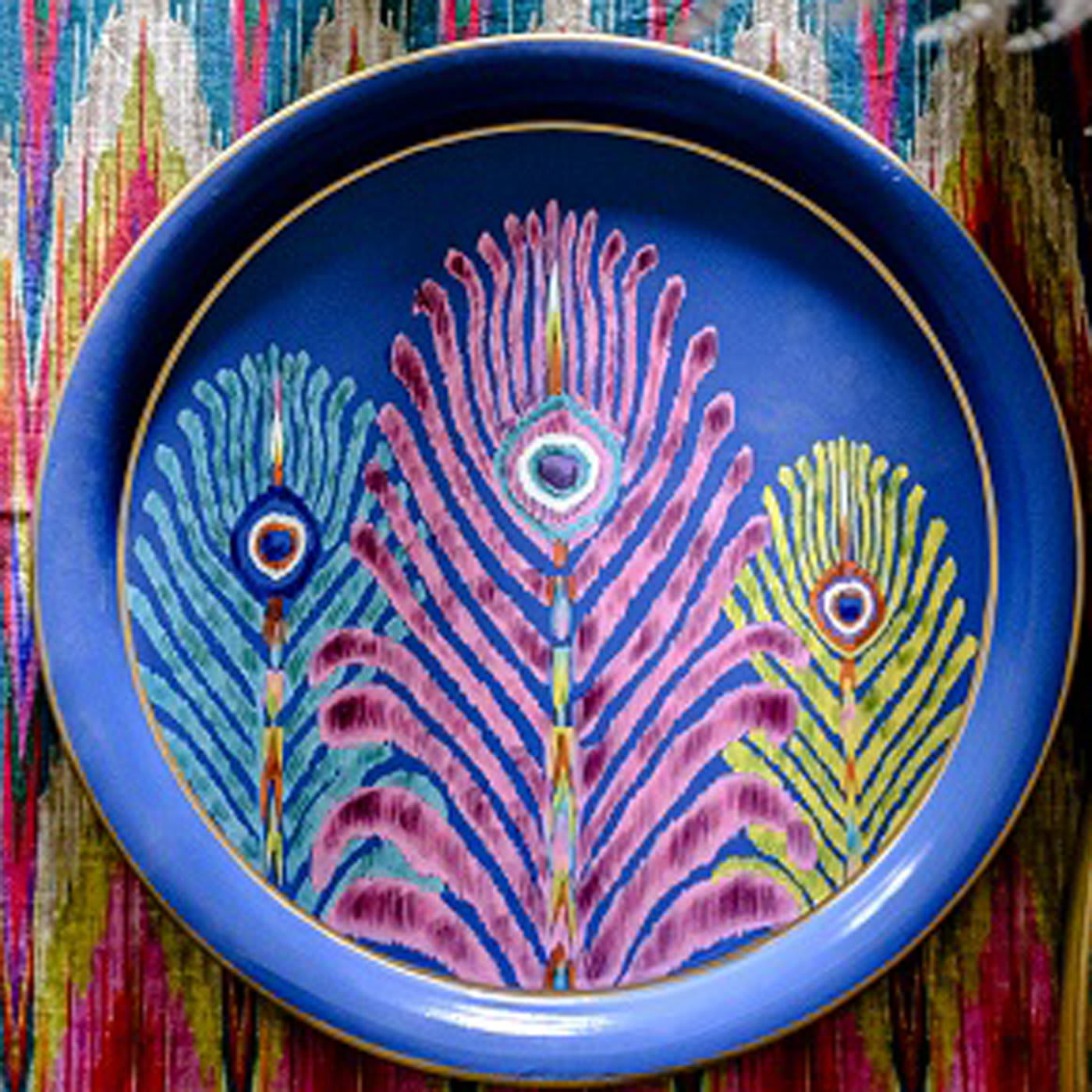 Regal Monkeys Round Serving Tray by Matthew Williamson + Reviews