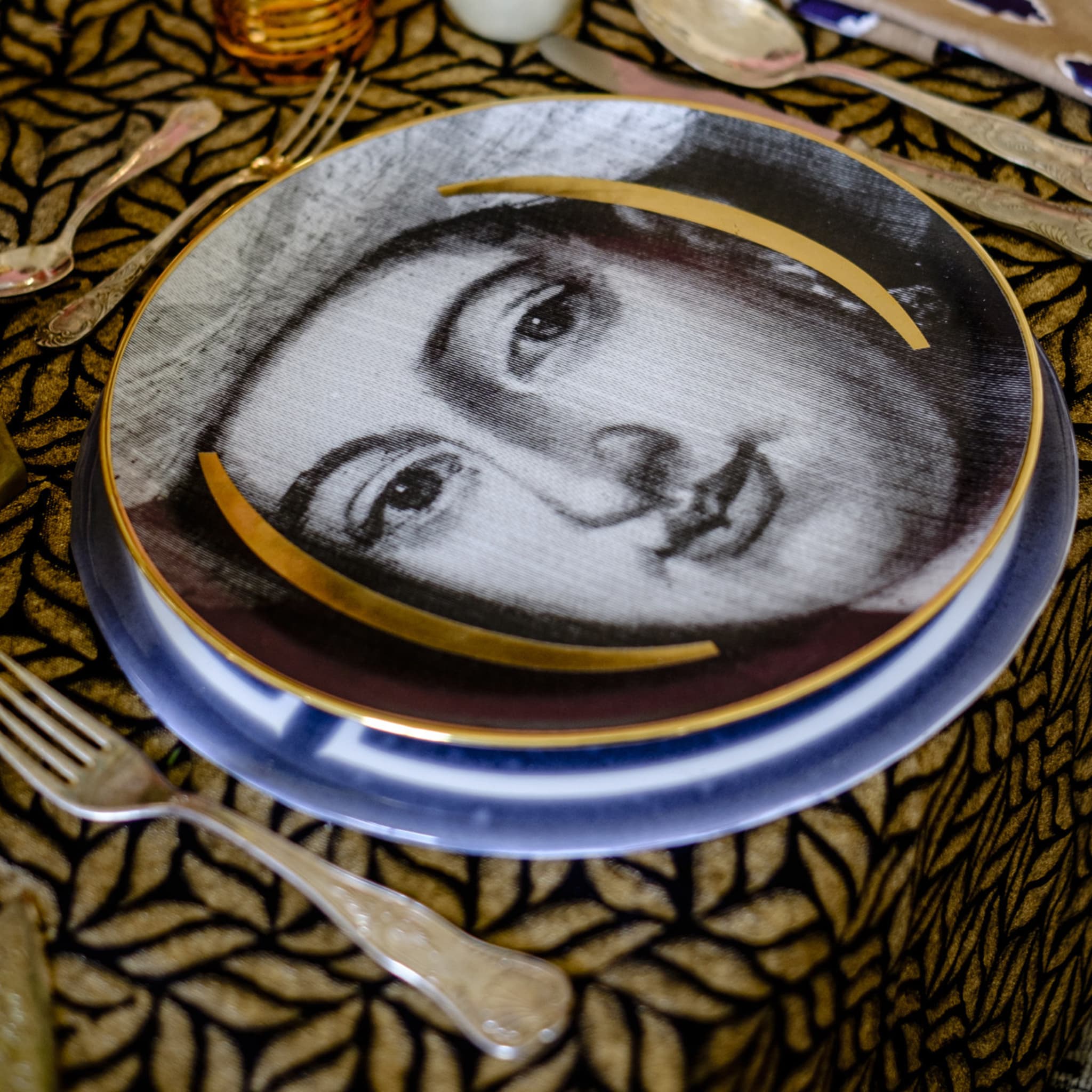 The Sultan Limited Gold Edition Dinner Plate N.4 - Alternative view 1