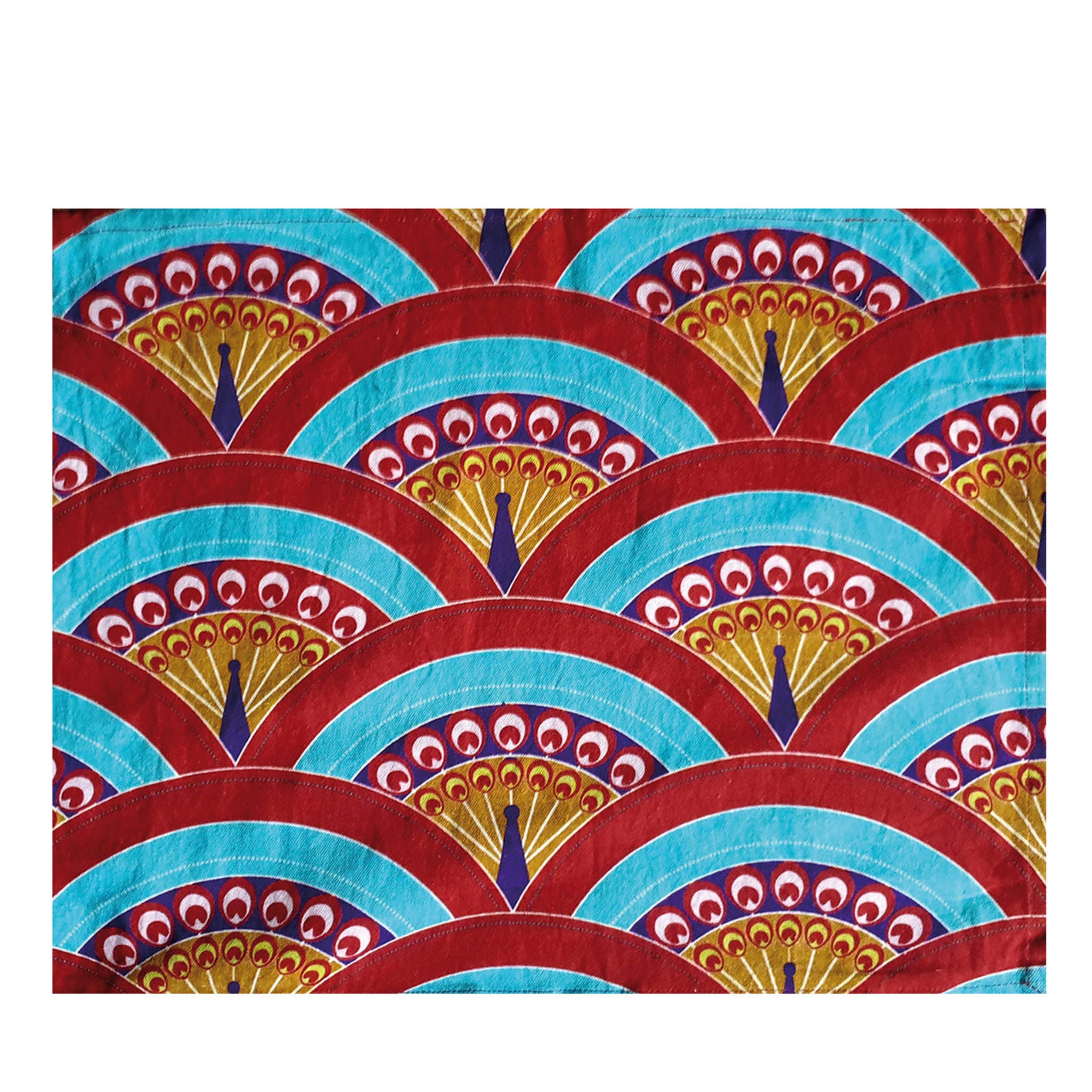 Set of 2 Peacock Arch Placemats by Matthew Williamson - Main view