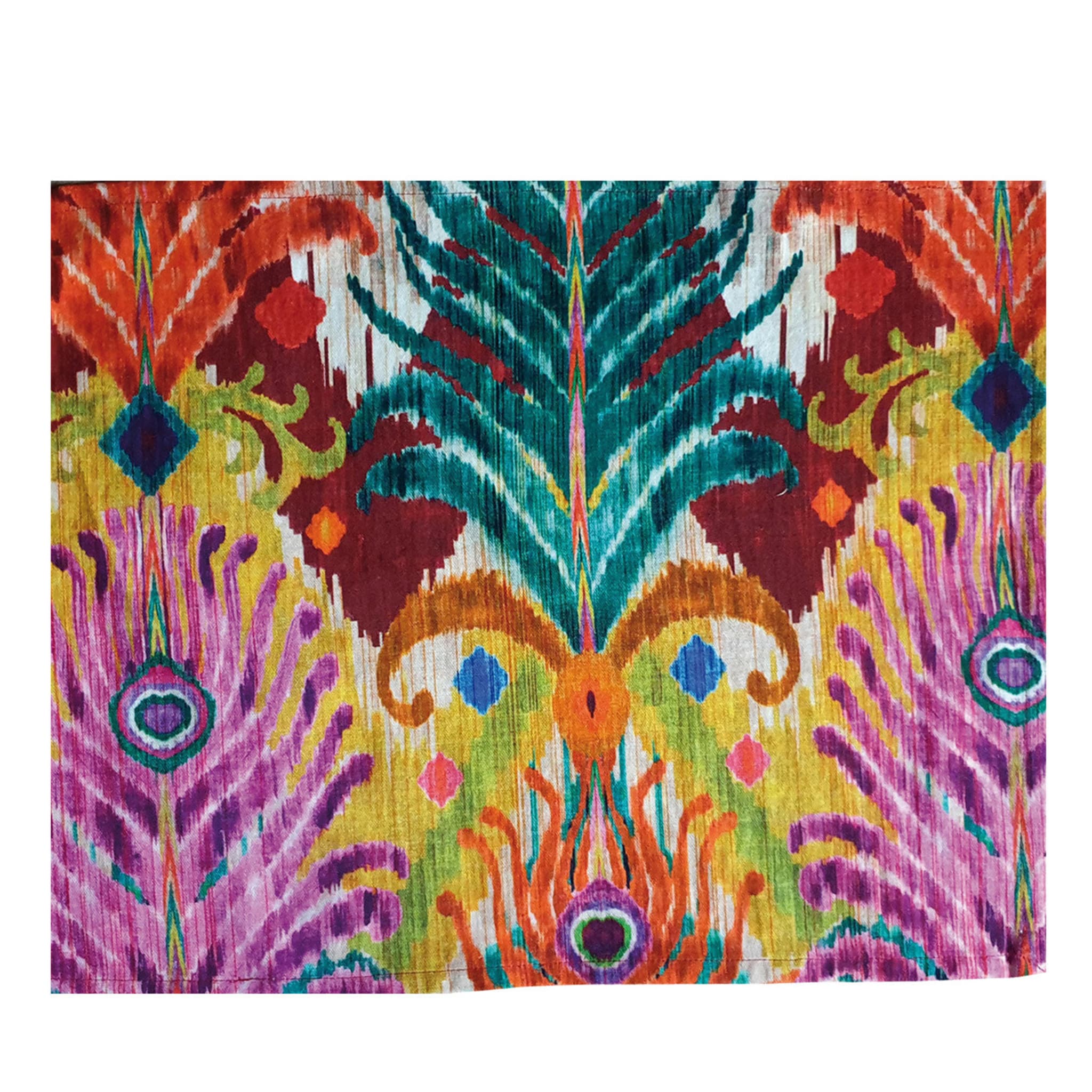 Set of 2 Ikat Peacock Placemats by Matthew Williamson - Main view