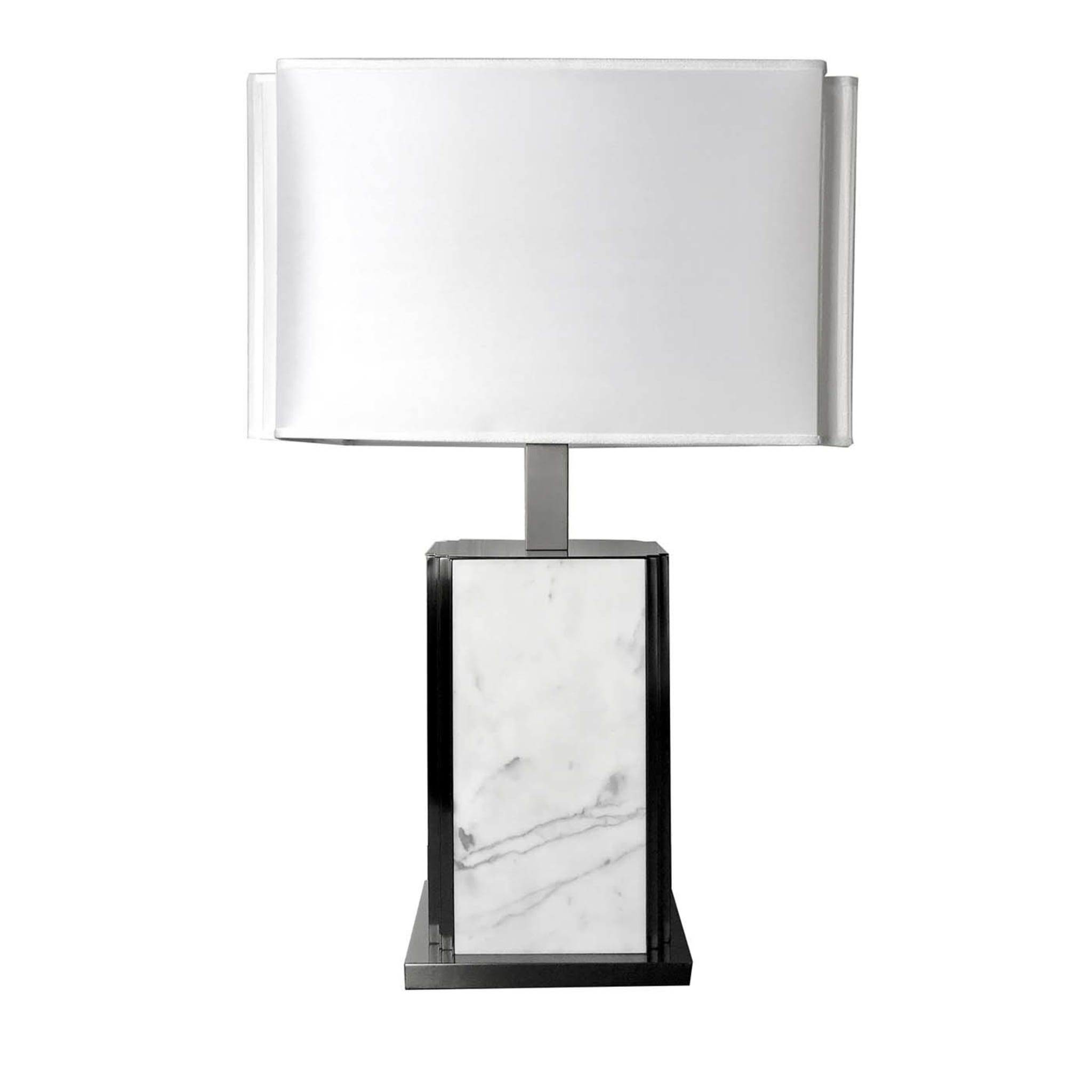 Milano Carrara Marble Table Lamp - Main view