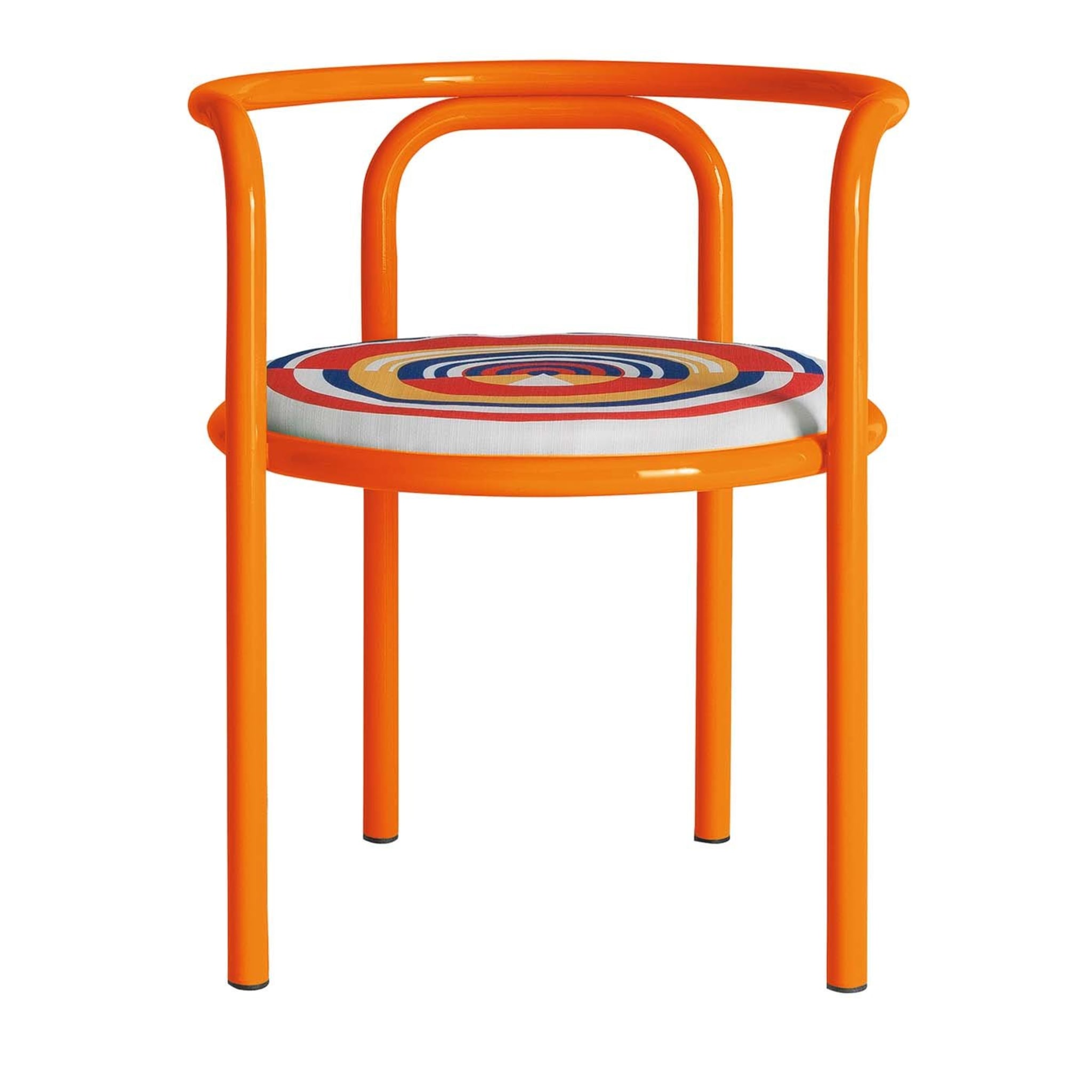 Locus Solus Orange Chair by Gae Aulenti - Main view