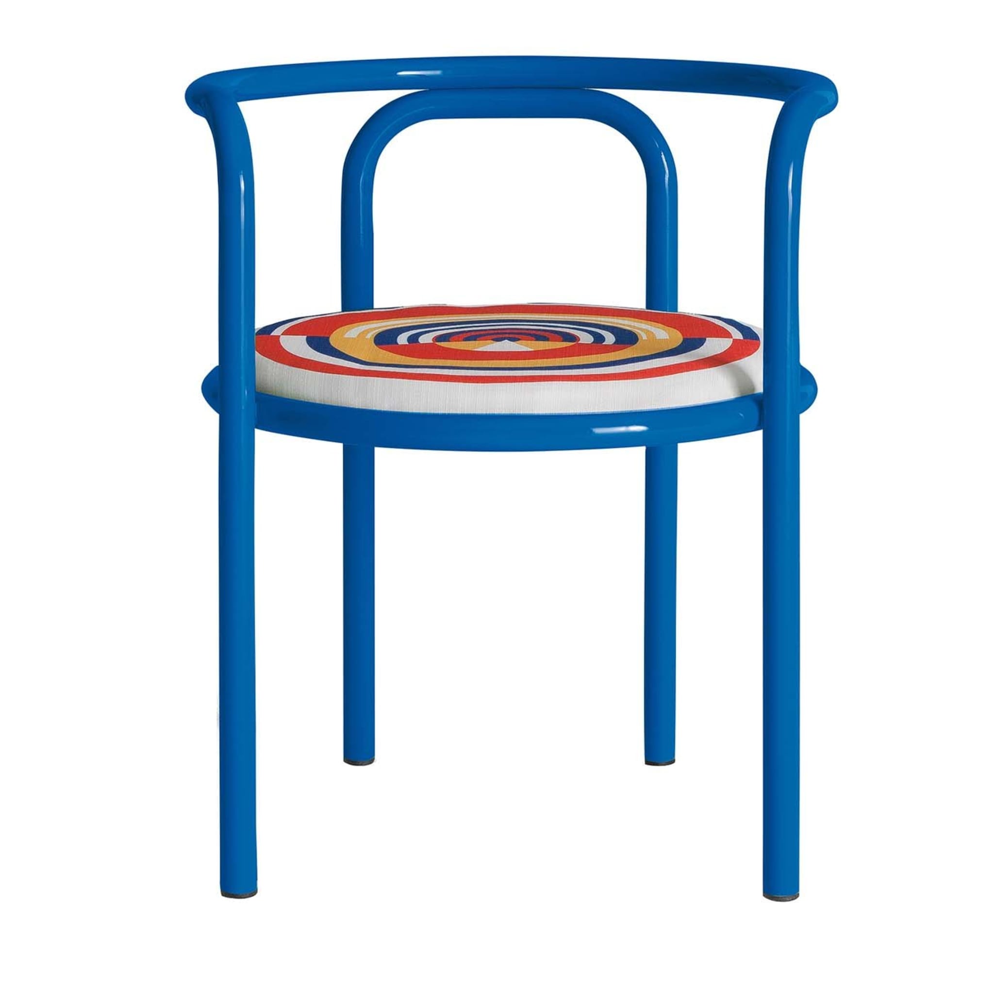Locus Solus Blauer Stuhl by Gae Aulenti - Hauptansicht