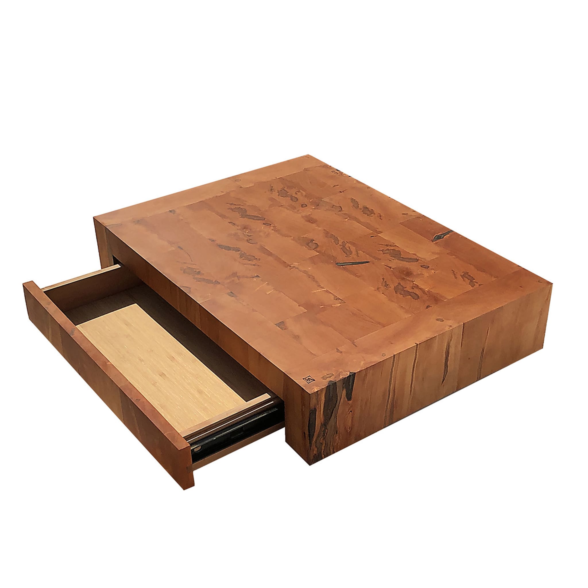 Pear Wood Cutting Board with Drawer - Alternative view 2