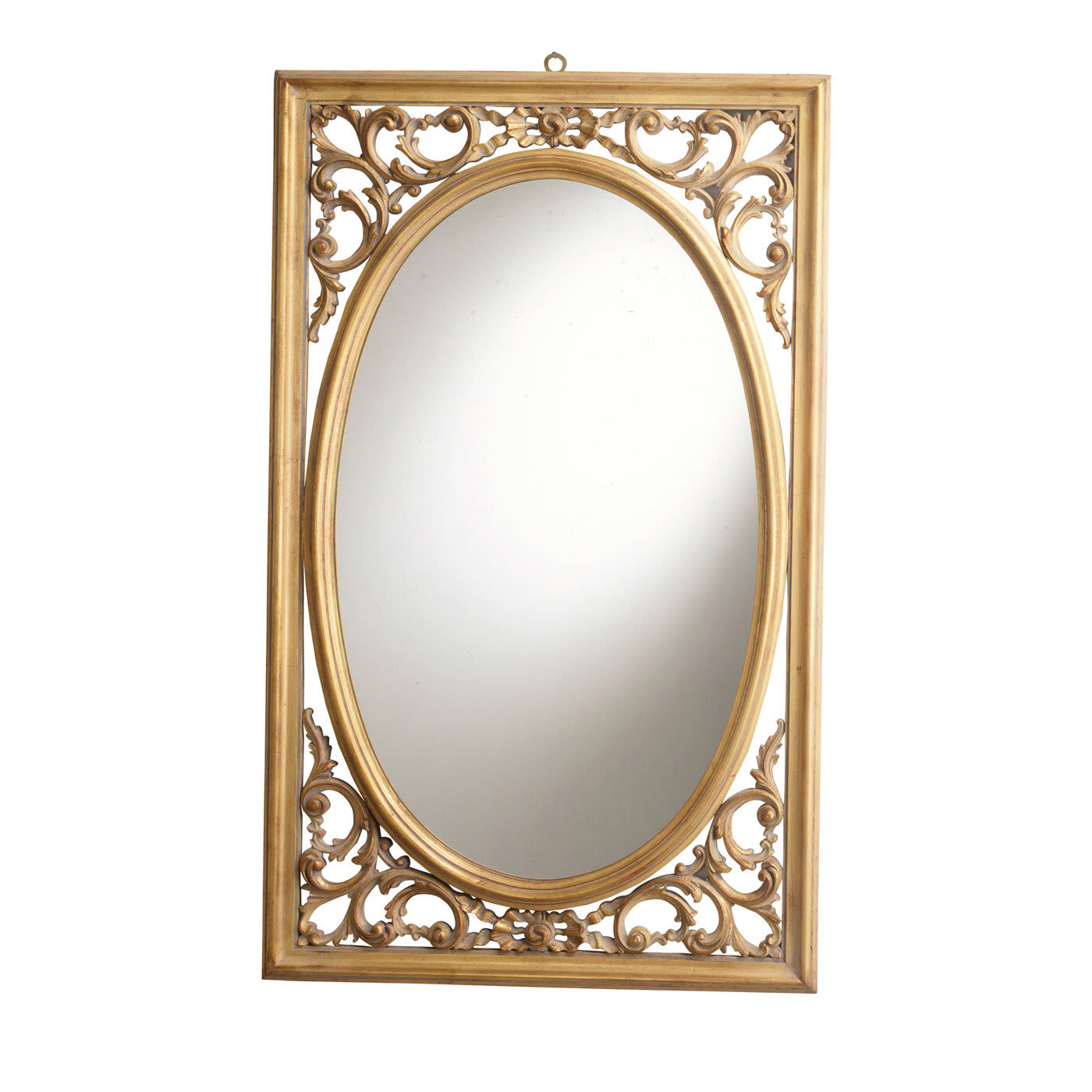 Luigi XVI Oval Mirror - Francesco Elli by Tommaso Elli