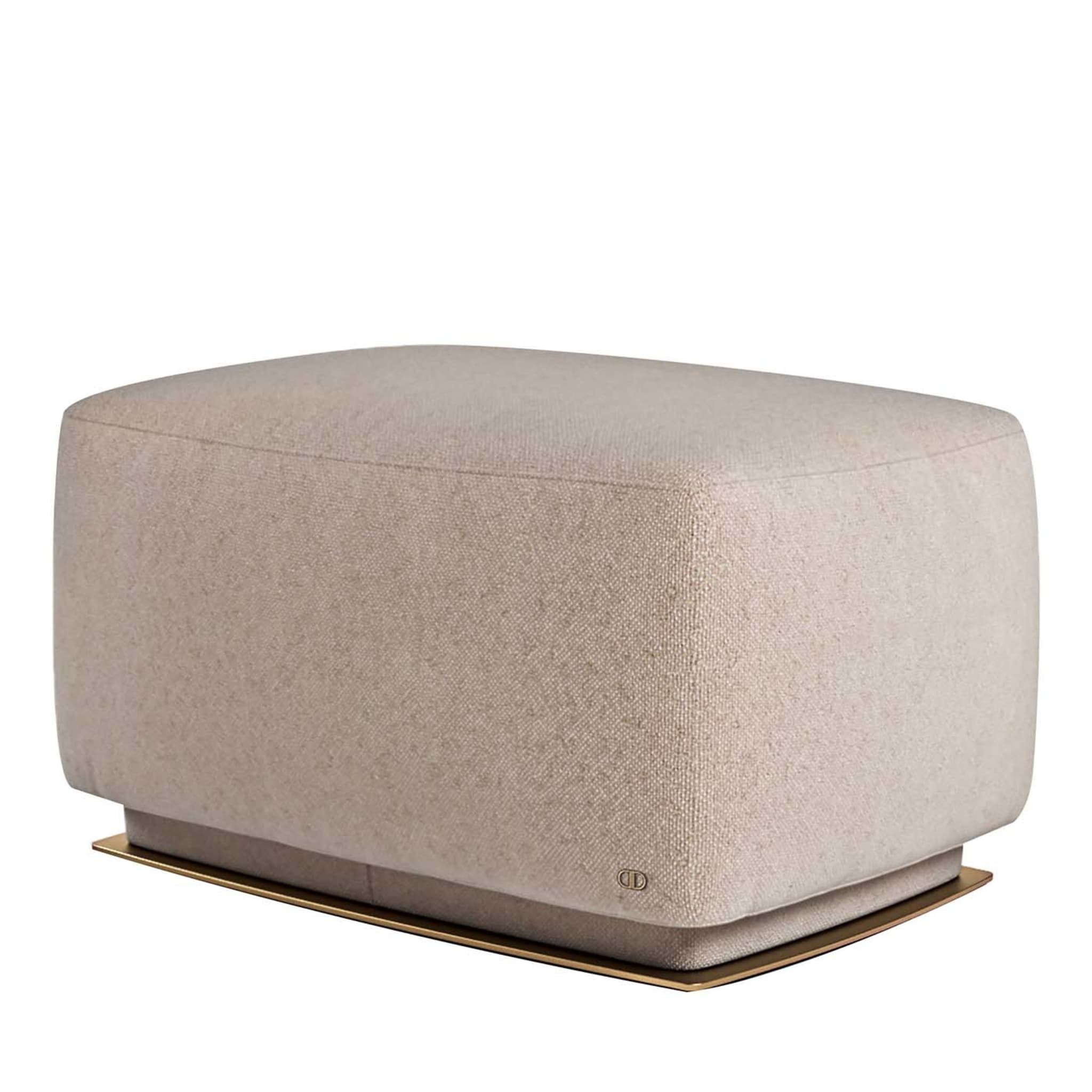 Reed Beige Pouf - Main view
